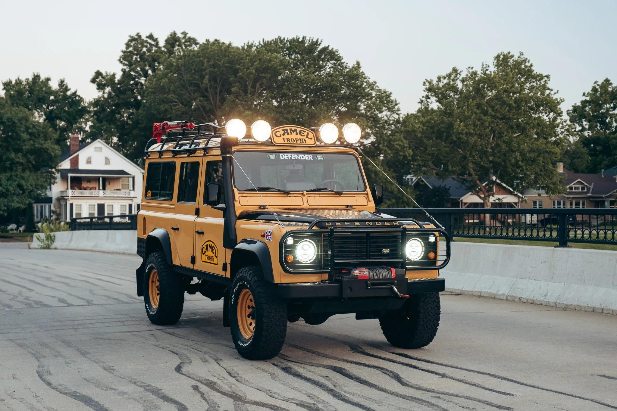 Restored 2000 Land Rover Defender 110