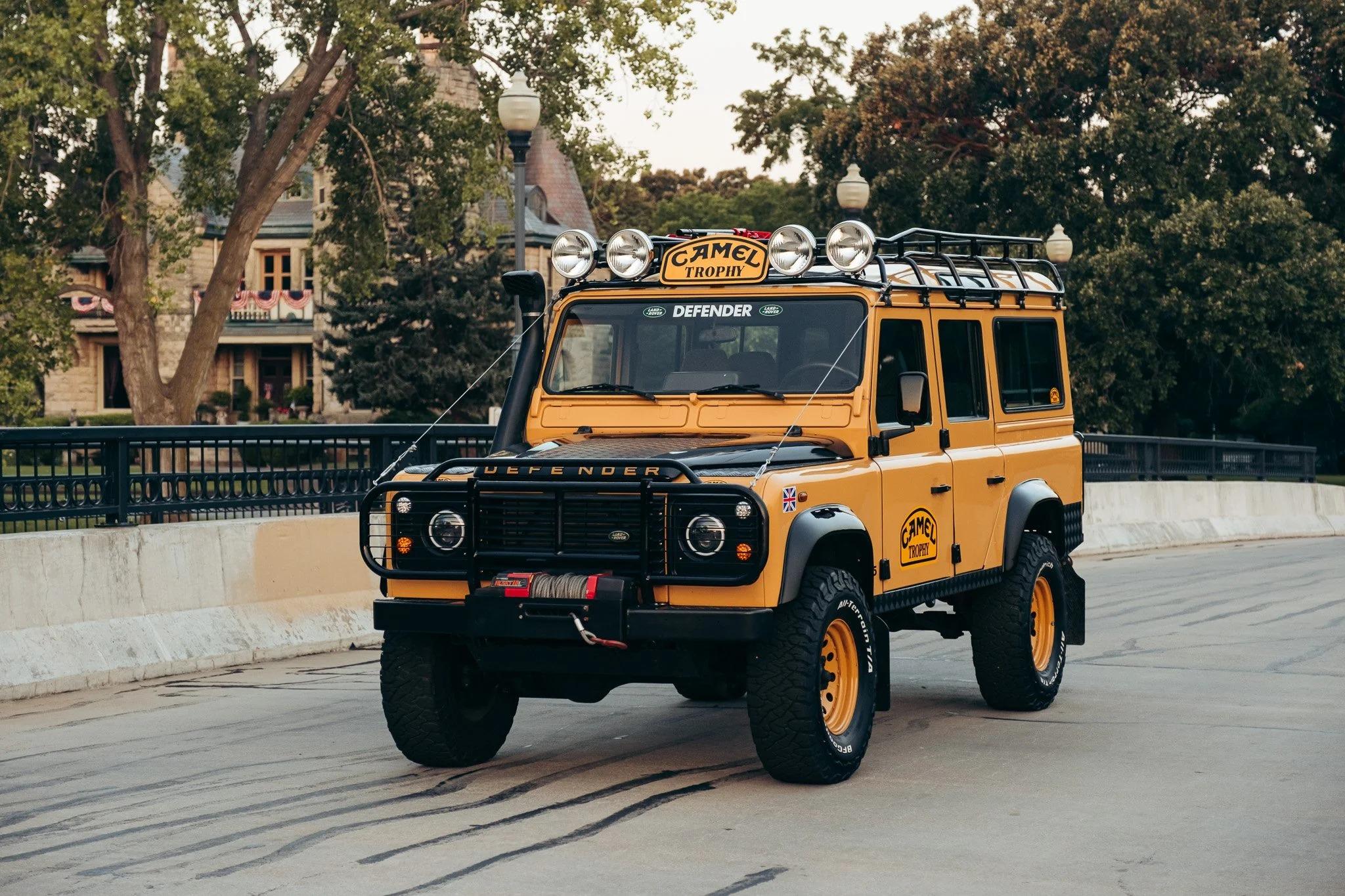 Restored 2000 Land Rover Defender 110