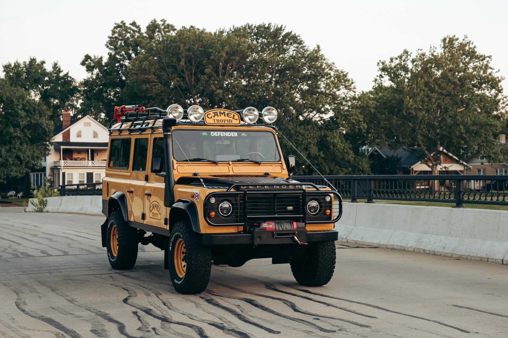 Restored 2000 Land Rover Defender 110
