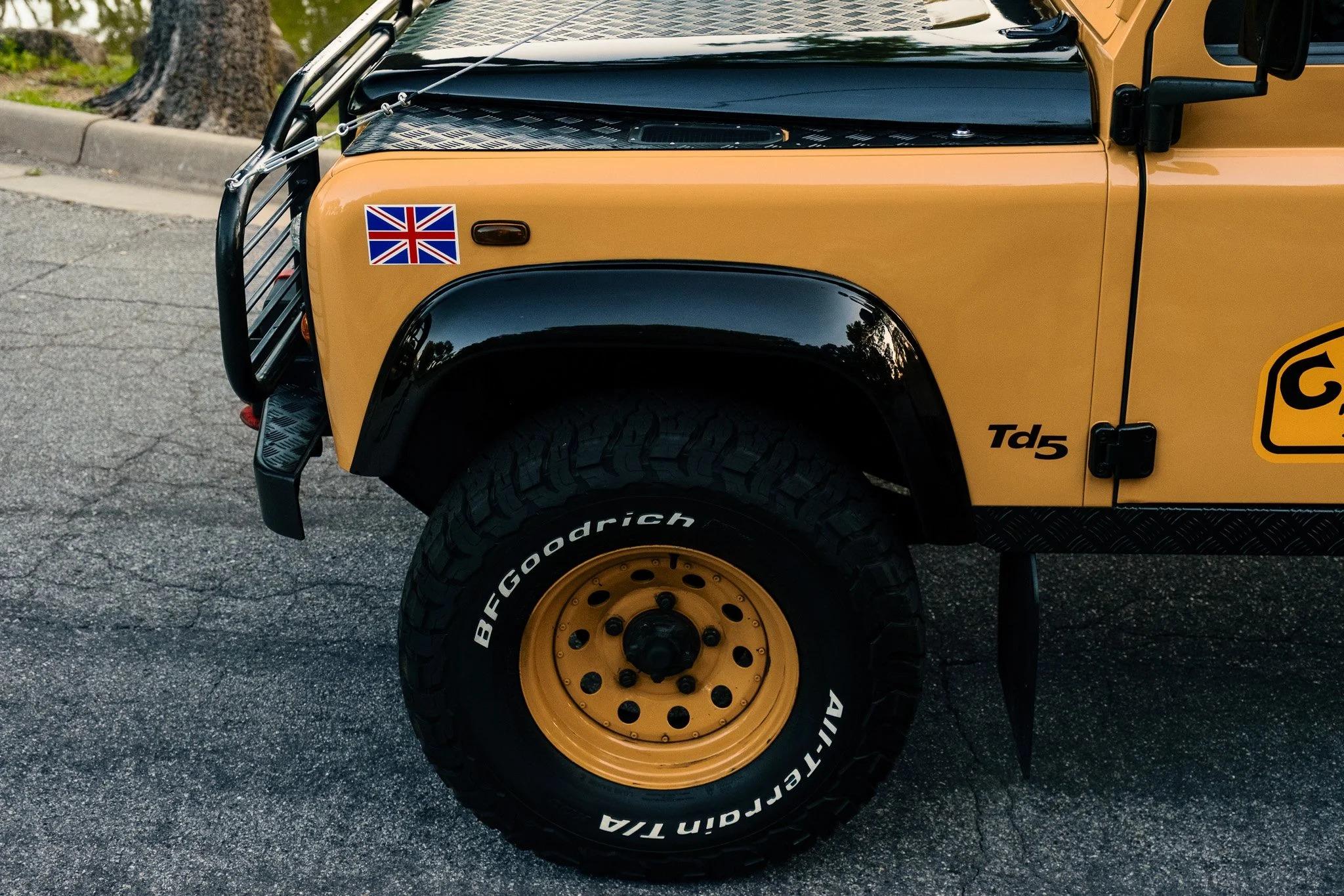 Restored 2000 Land Rover Defender 110
