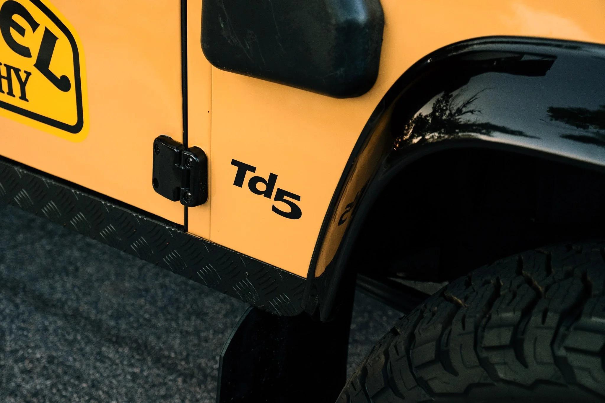 Restored 2000 Land Rover Defender 110