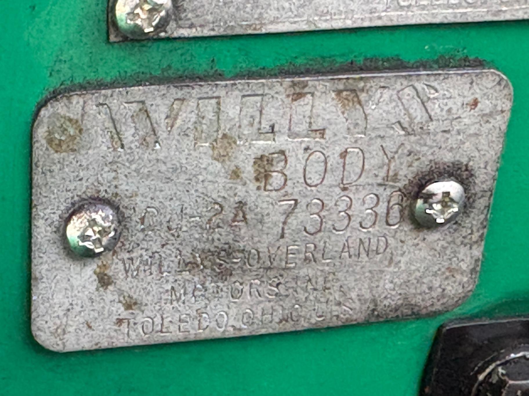 1946 Willys Jeep CJ2A