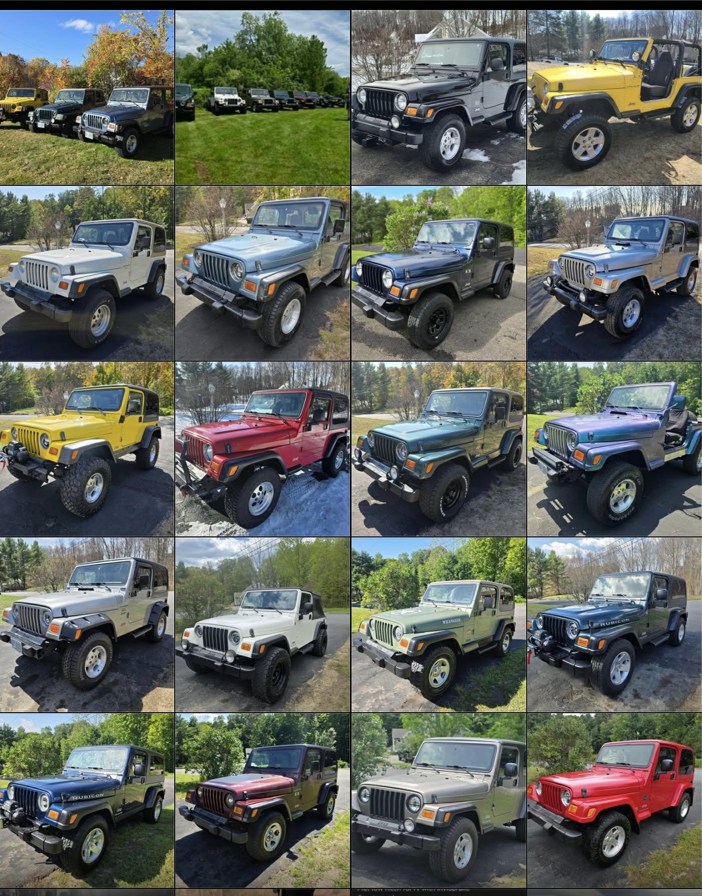 Restored 2005 Jeep Wrangler Sahara