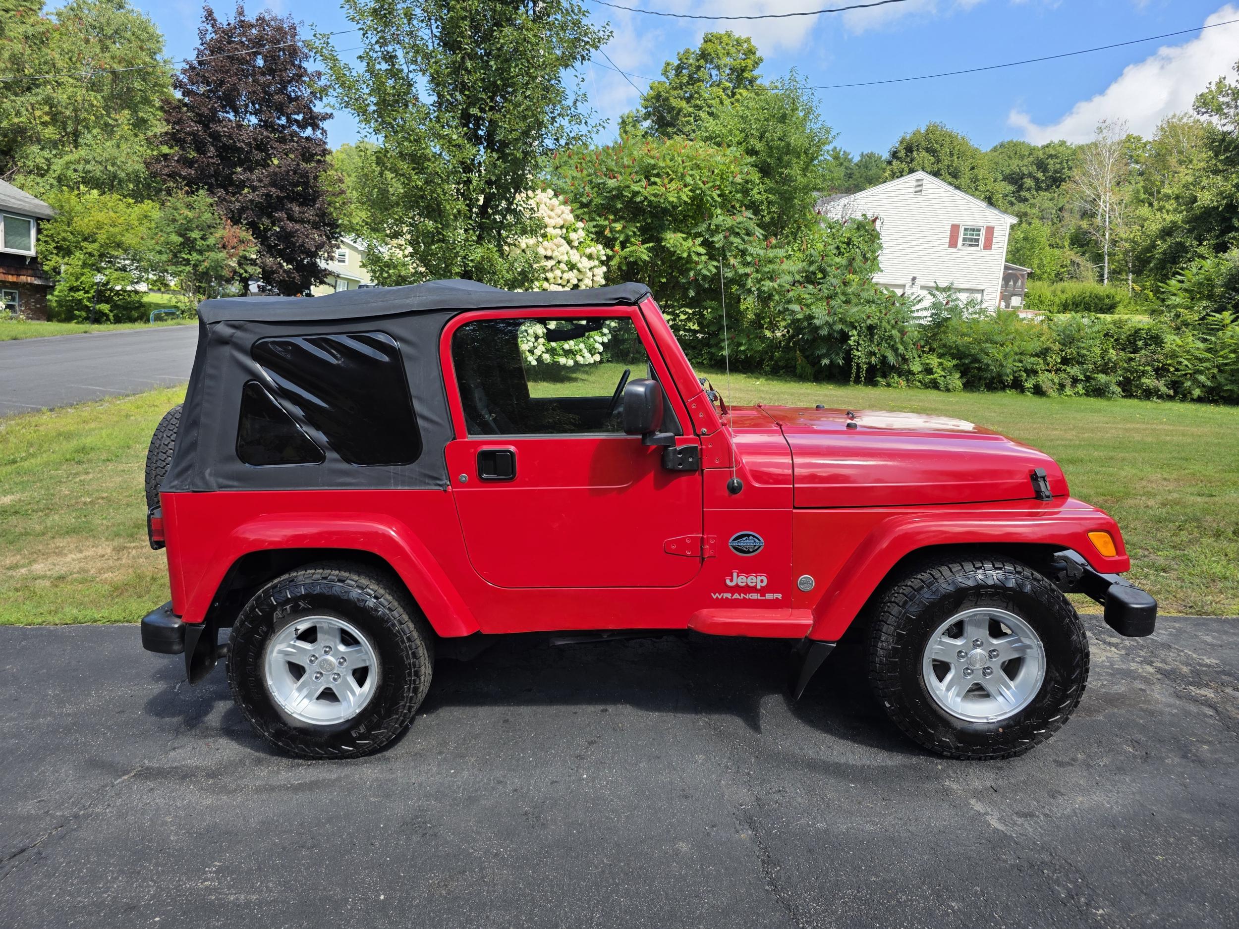 Restored 2005 Jeep Wrangler Sahara