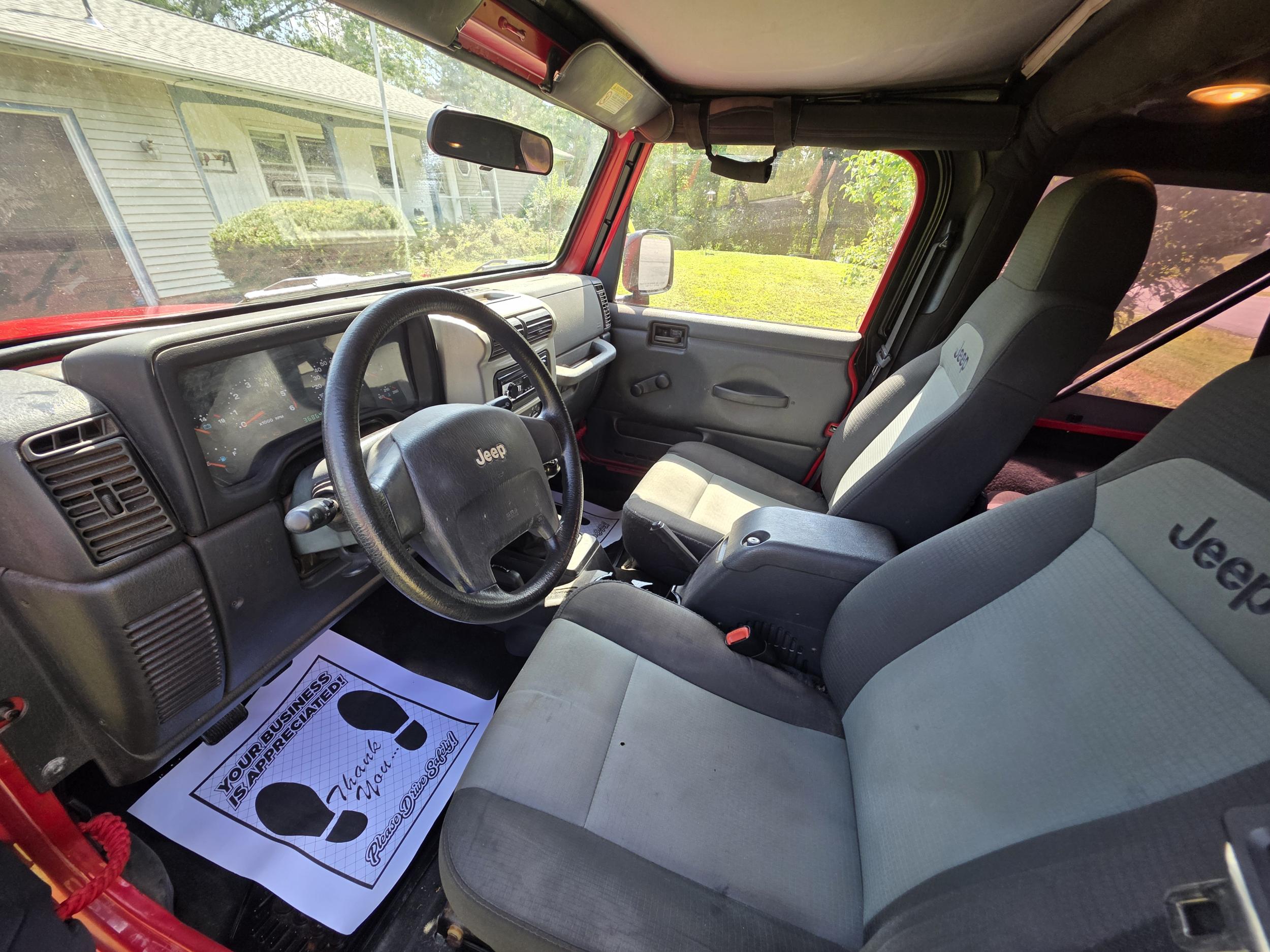 Restored 2005 Jeep Wrangler Sahara