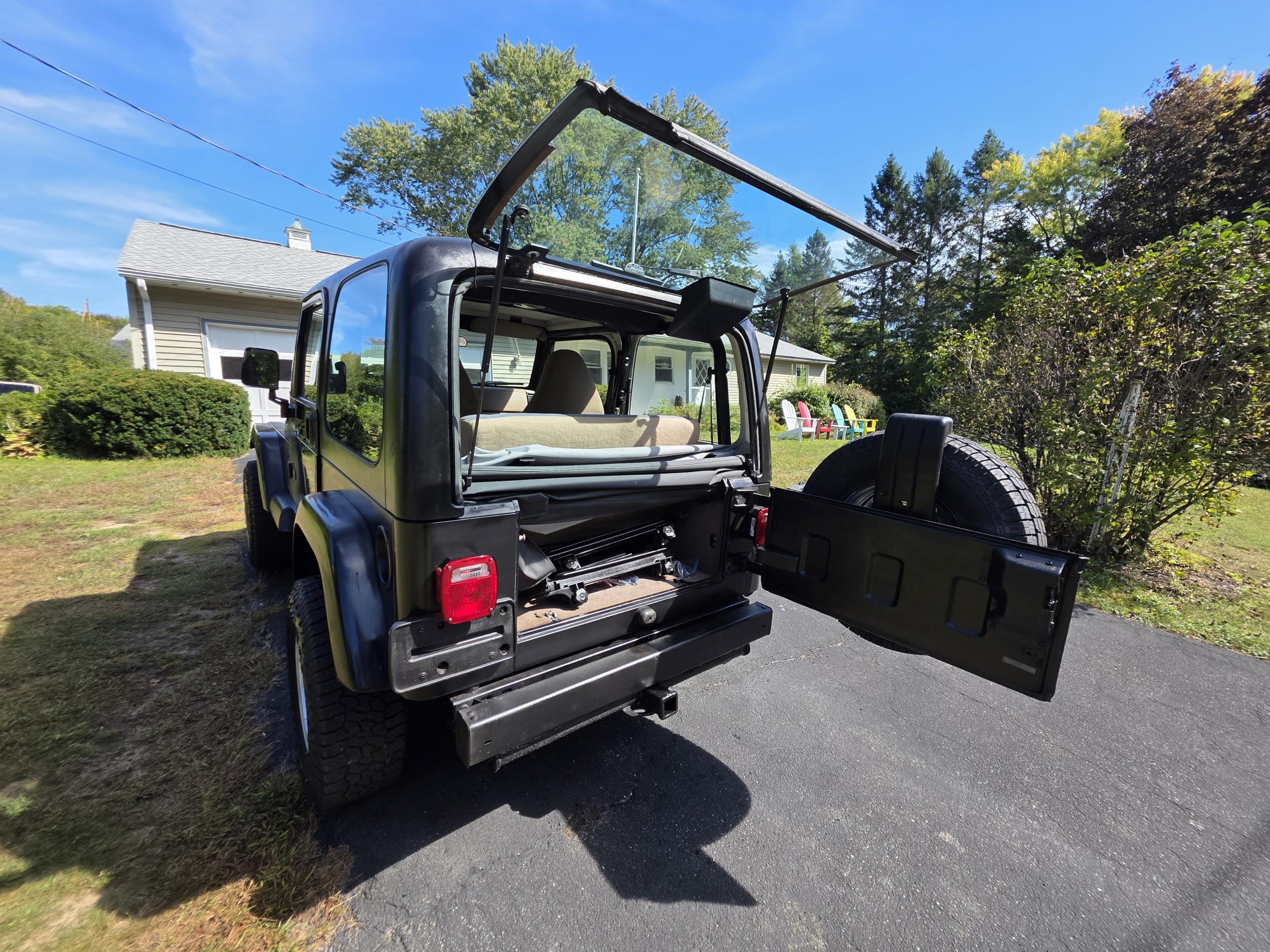 Restored 2002 Jeep Wrangler Sahara