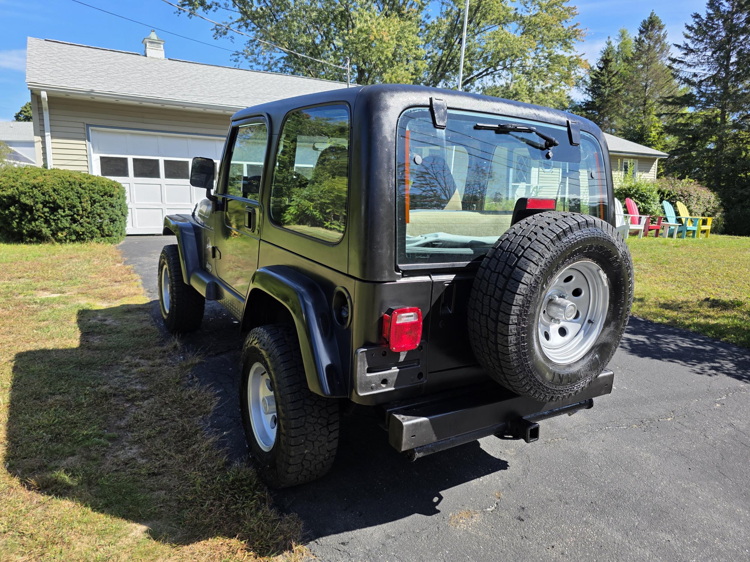 Restored 2002 Jeep Wrangler Sahara