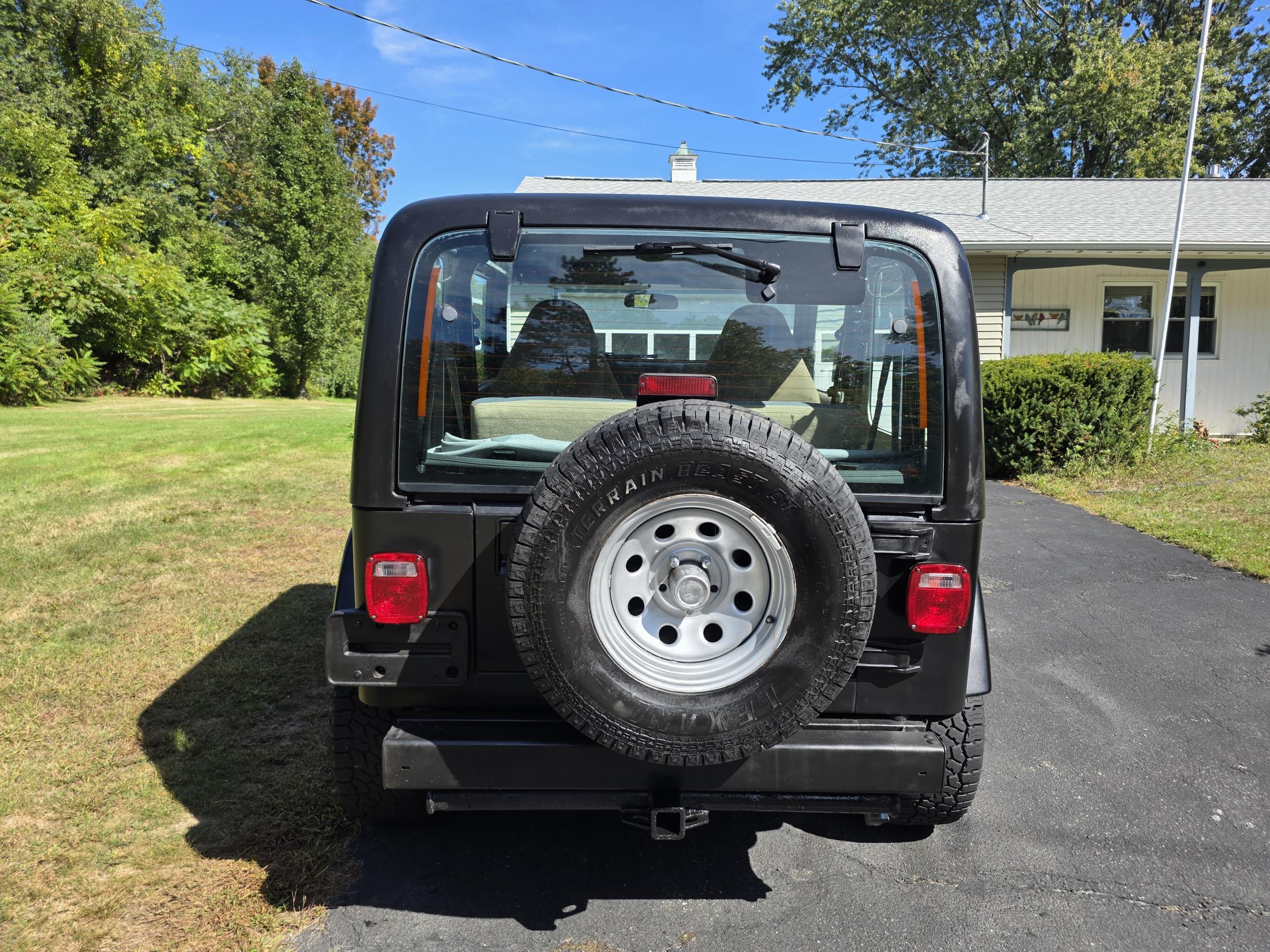 Restored 2002 Jeep Wrangler Sahara