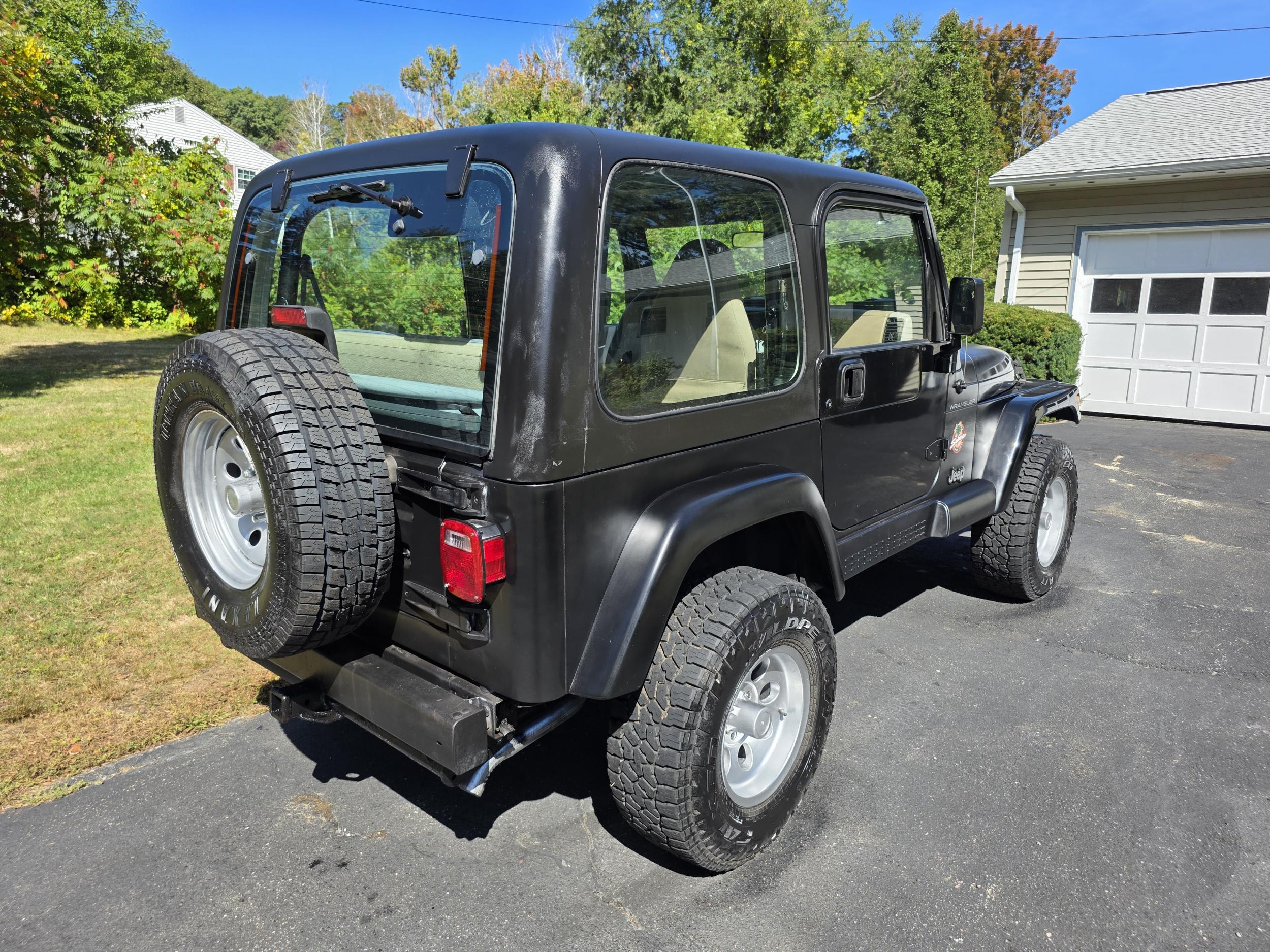 Restored 2002 Jeep Wrangler Sahara