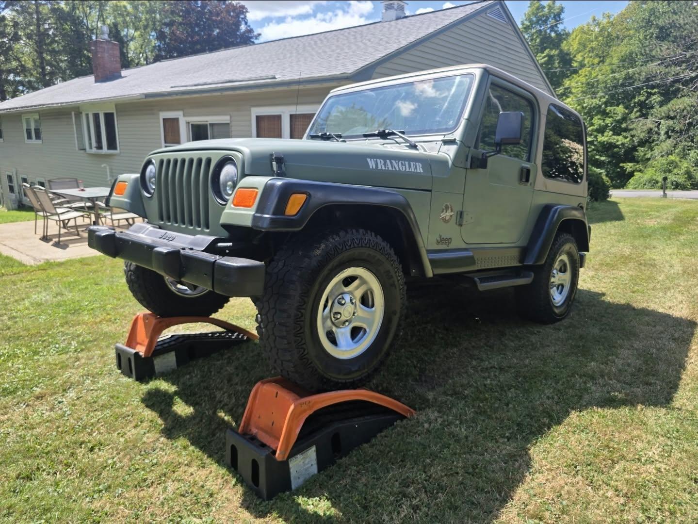 Restored 2001 Jeep Wrangler Sahara