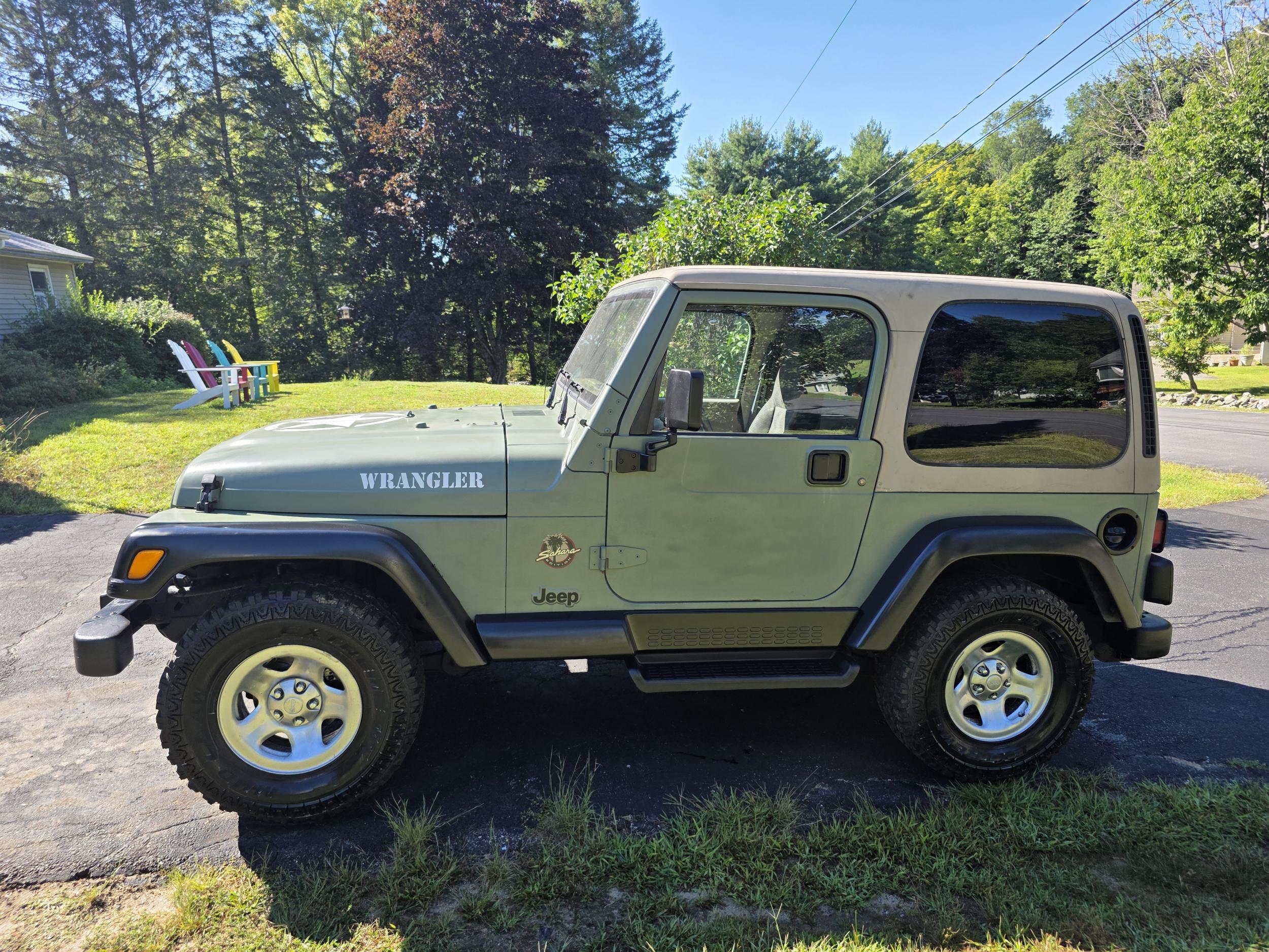 Restored 2001 Jeep Wrangler Sahara - 4