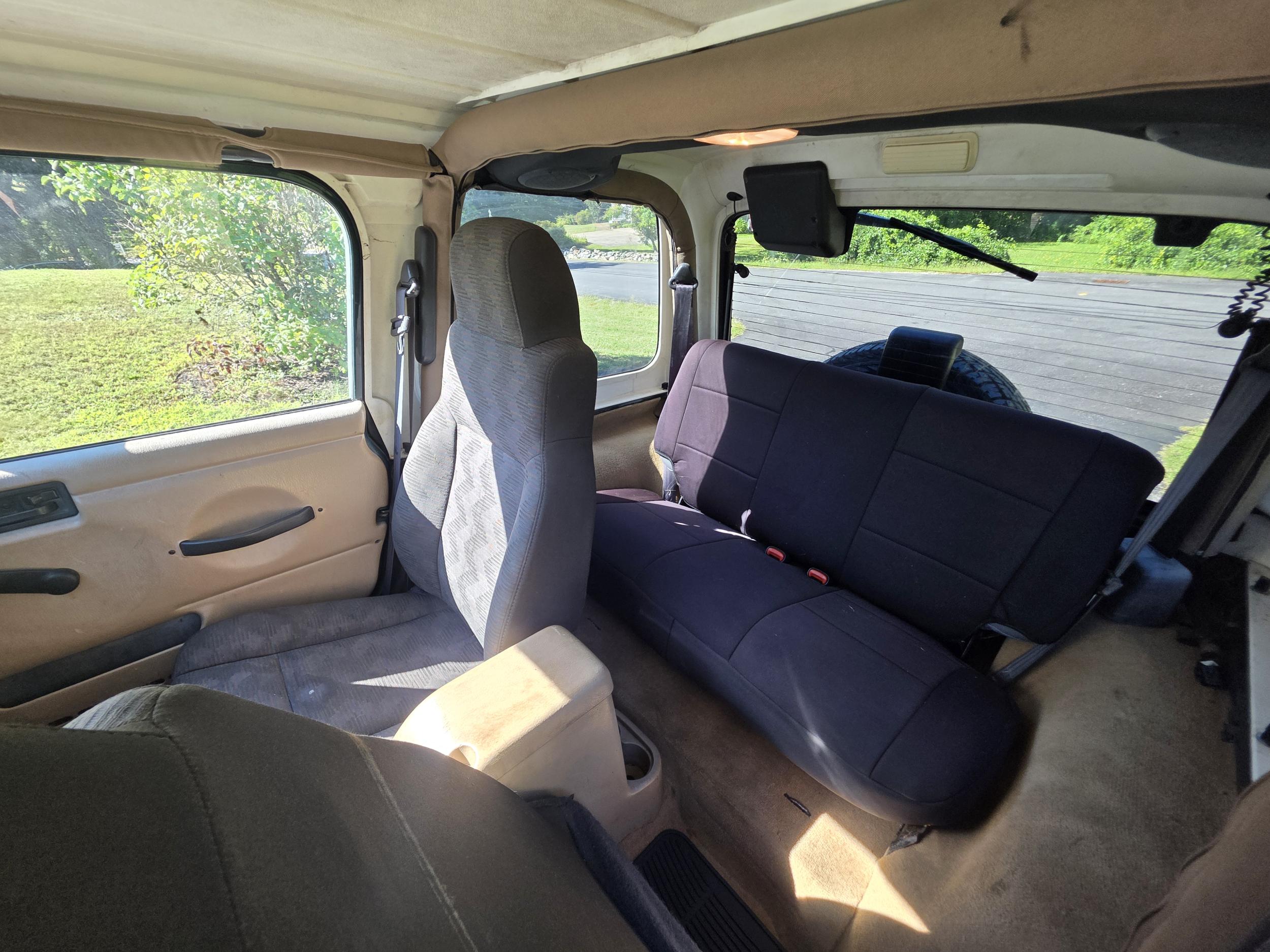 Restored 2001 Jeep Wrangler Sahara