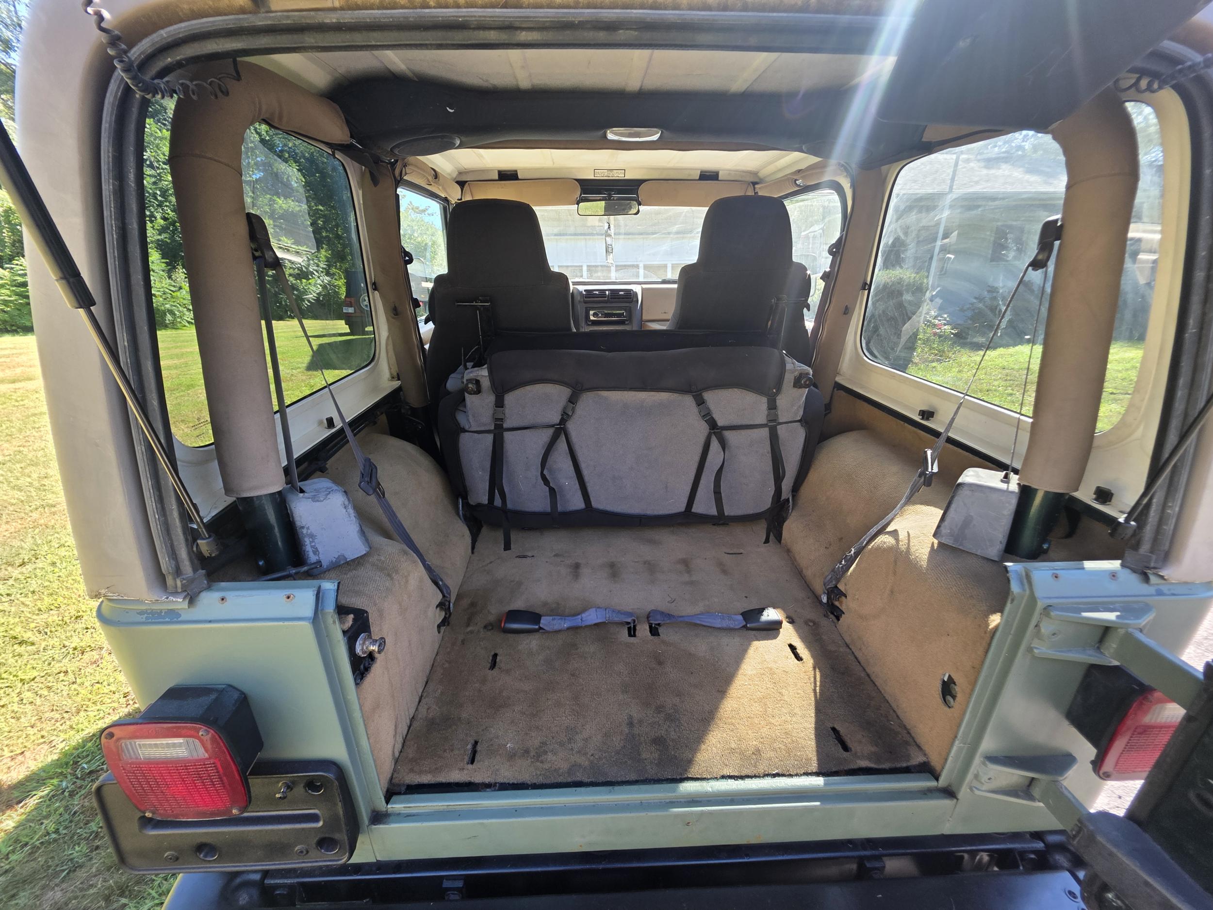 Restored 2001 Jeep Wrangler Sahara