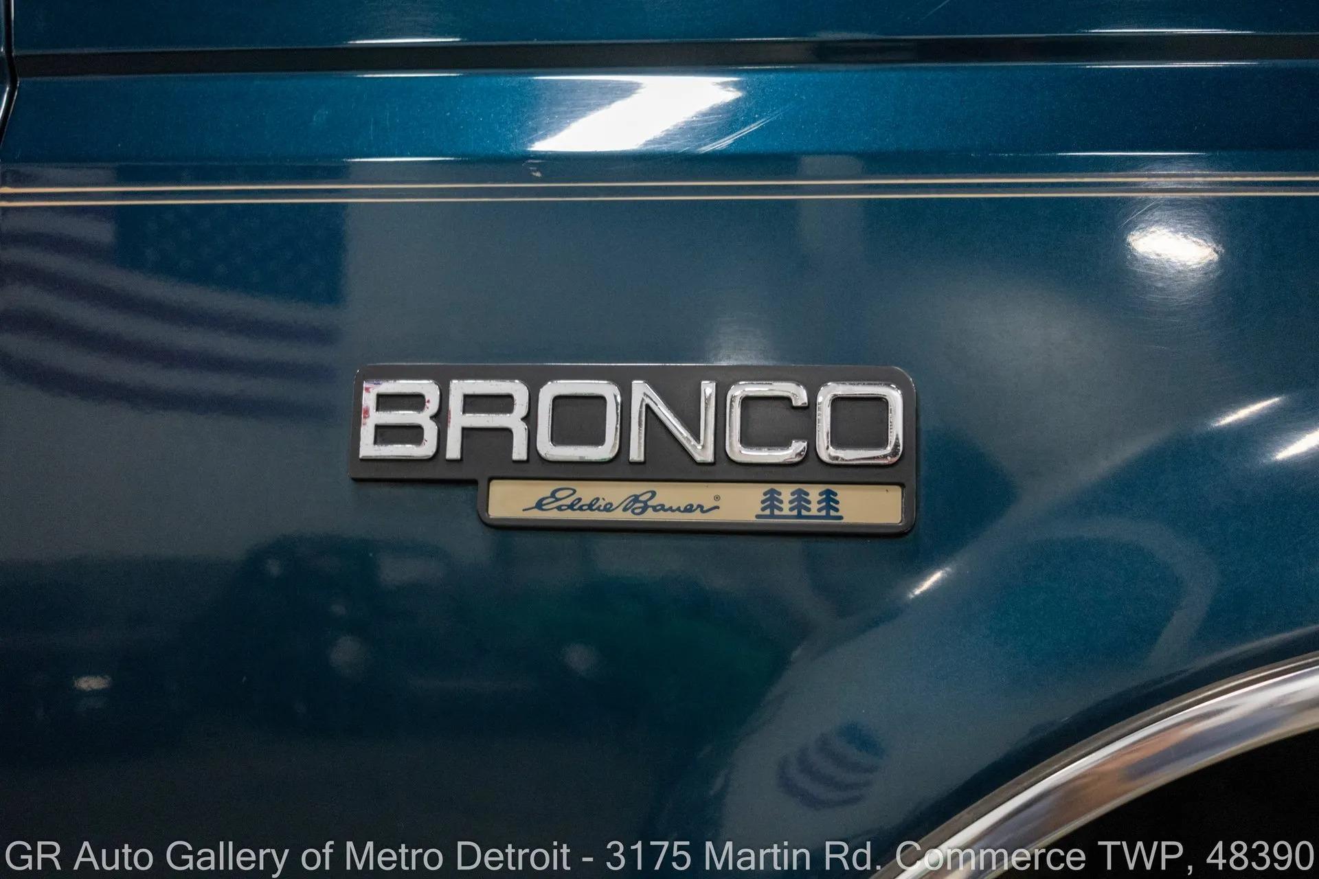 1994 Ford Bronco Eddie Bauer