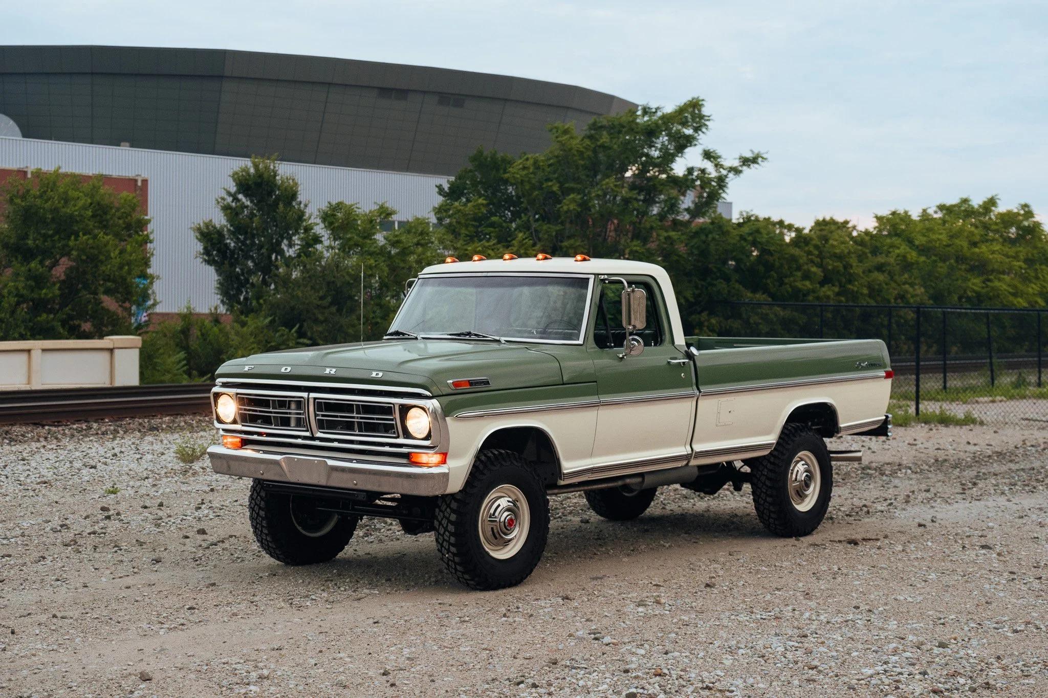 Refurbished 1972 Ford F-250 Highboy
