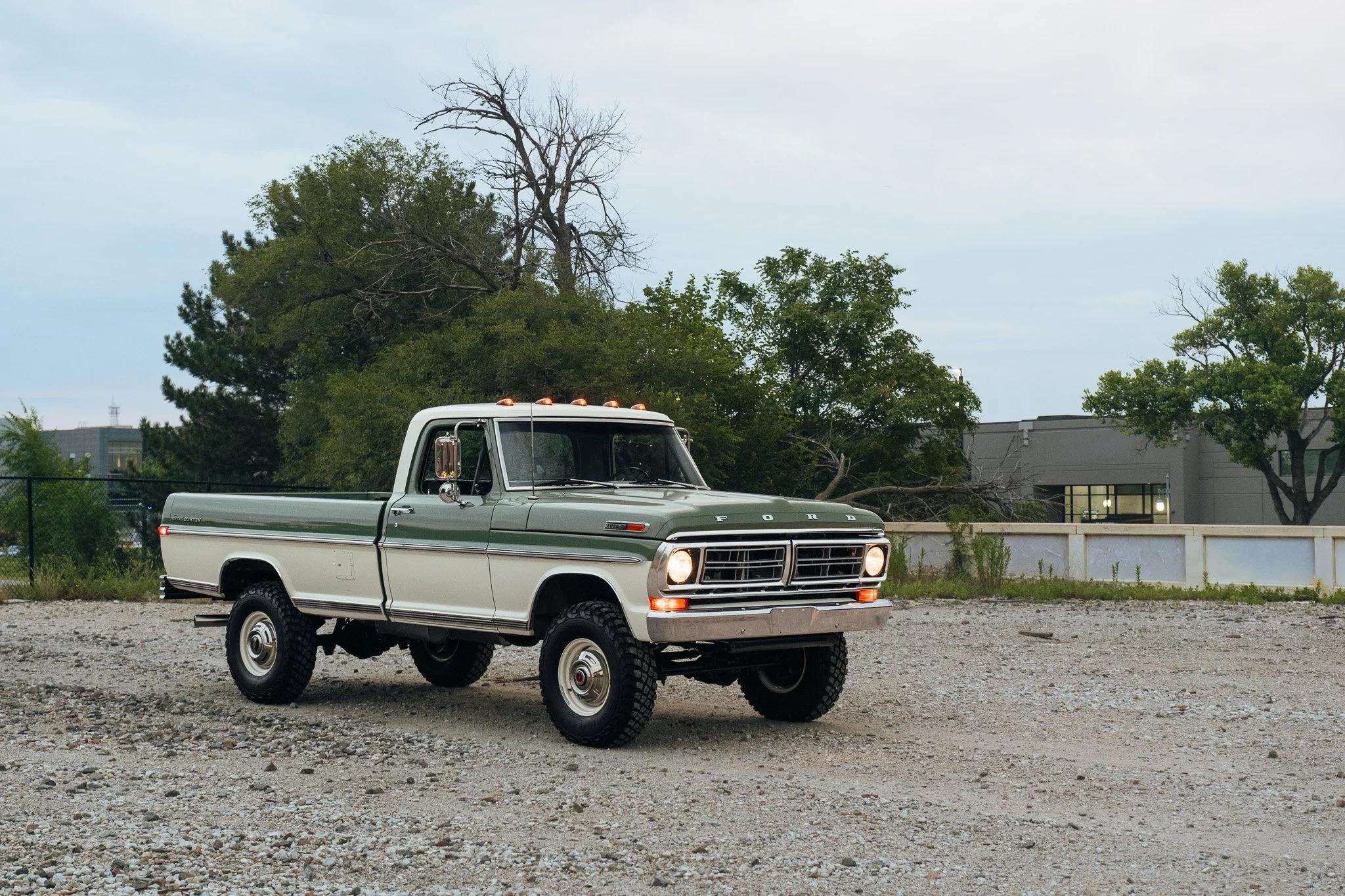 Refurbished 1972 Ford F-250 Highboy