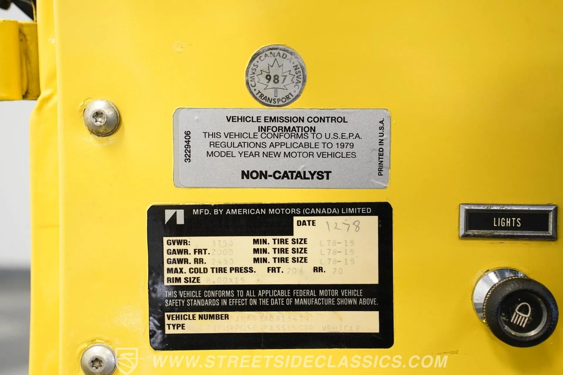 1979 Jeep CJ7 Renegade Levi's Edition