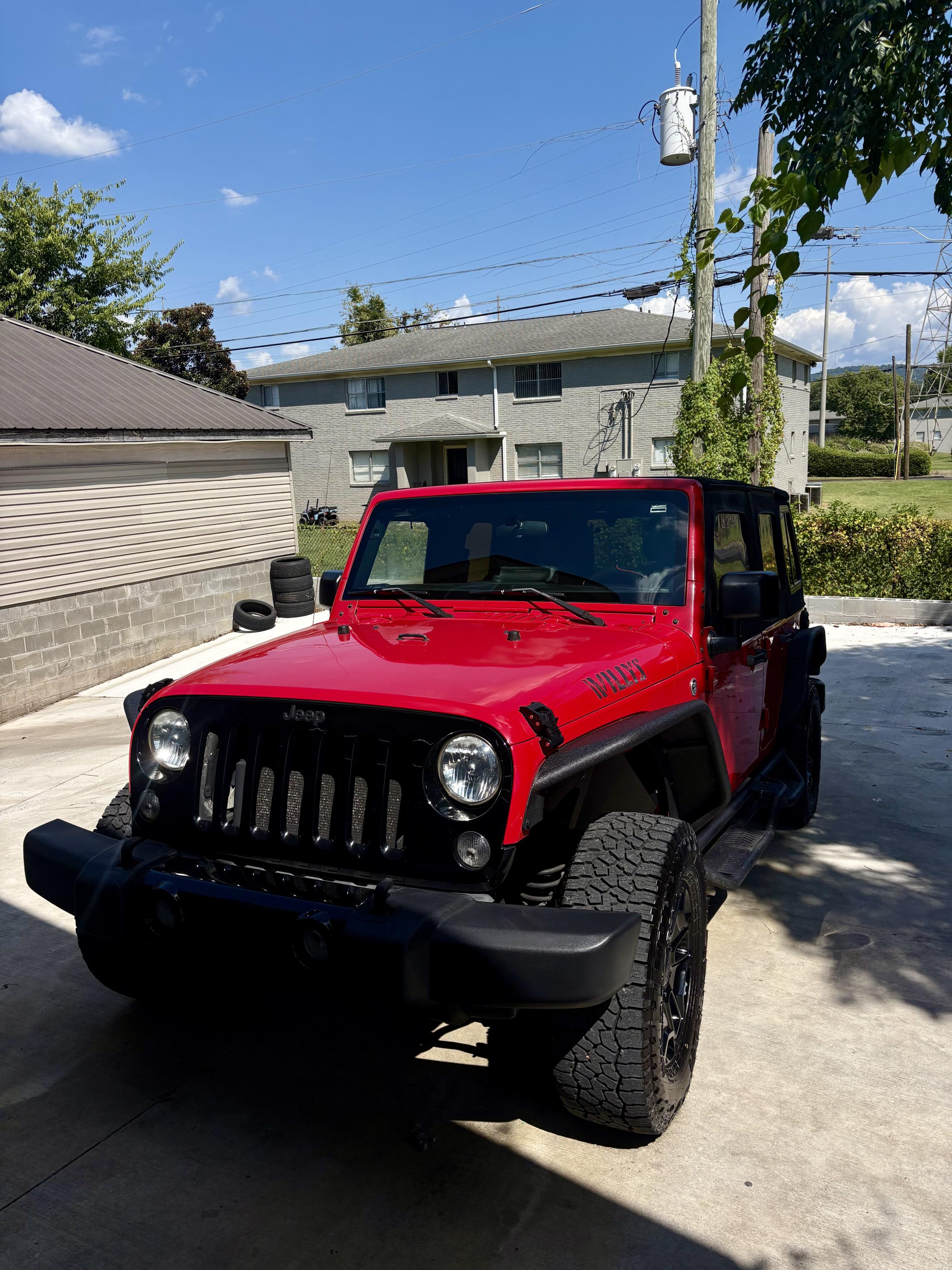 2015 Jeep Wrangler Willys Wheeler - 4