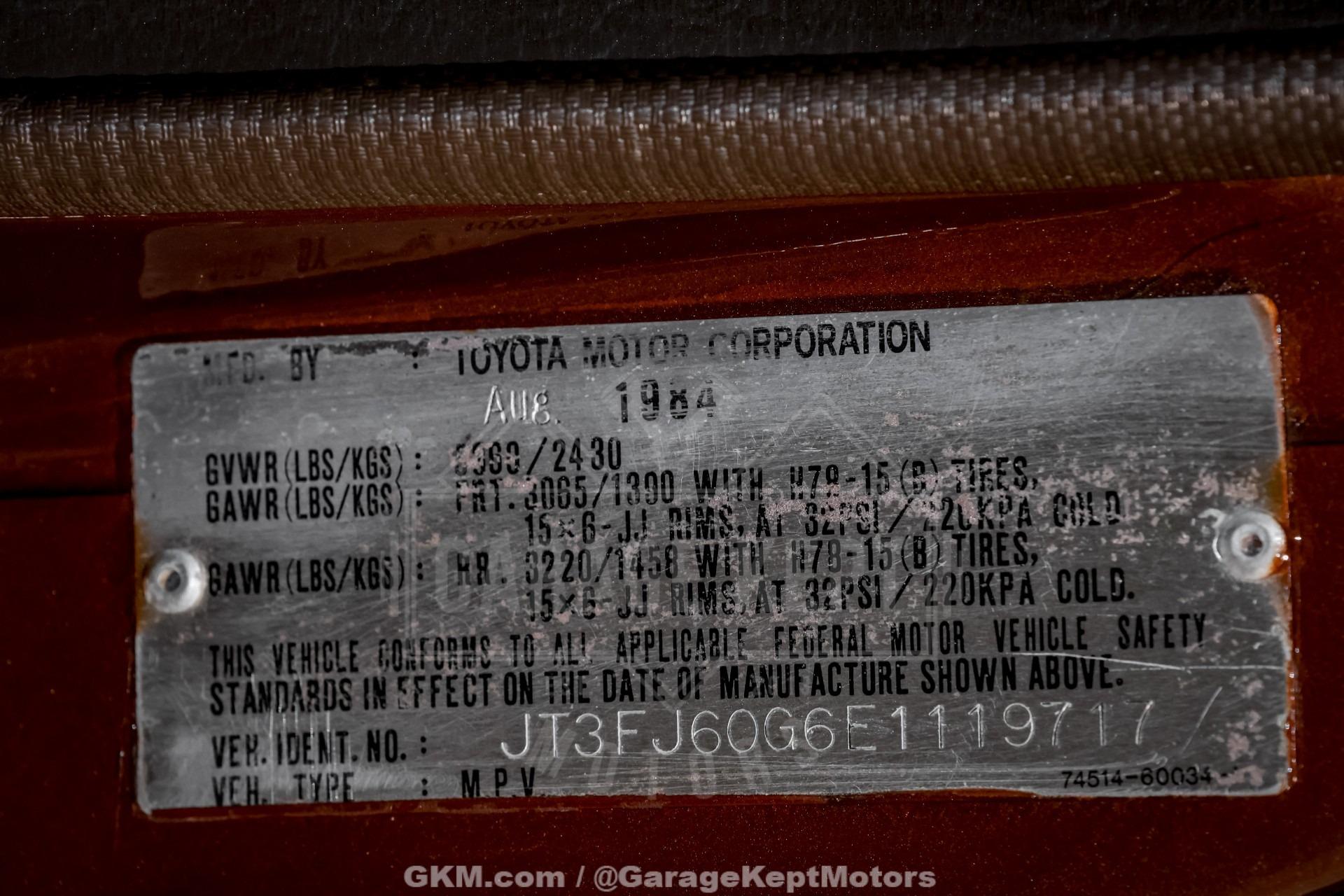 1984 Toyota Land Cruiser FJ60