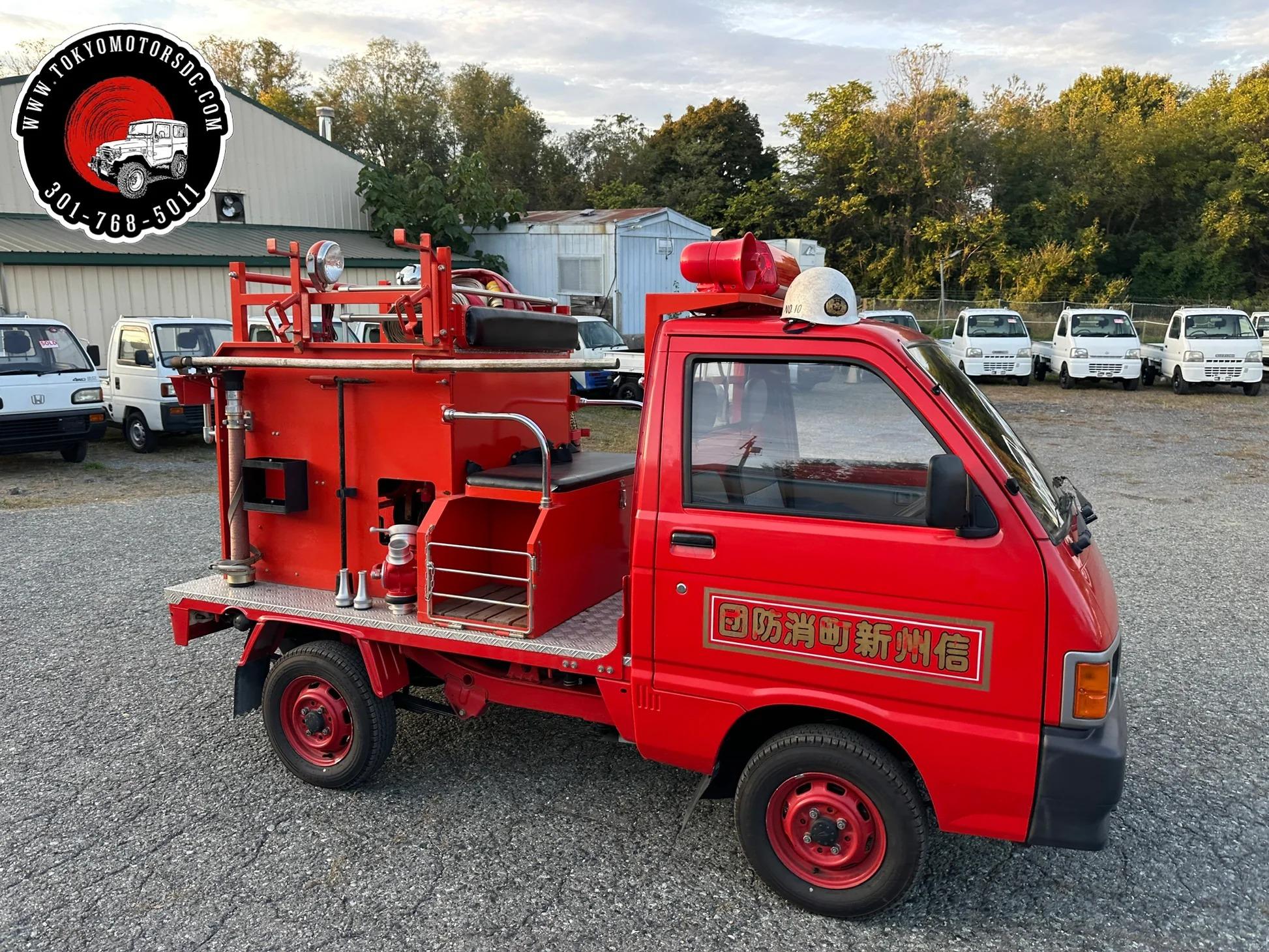 1993 Daihatasu Hijet Fire Truck 4×4 - 2
