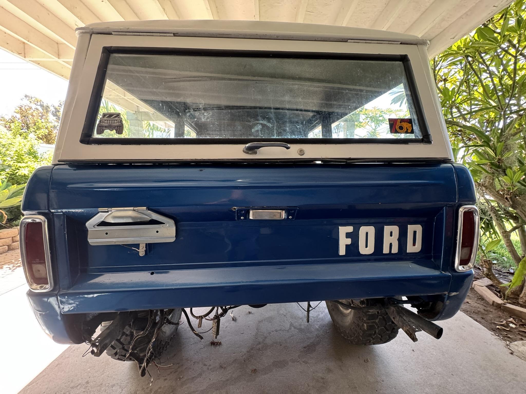 1966 Ford Bronco Project