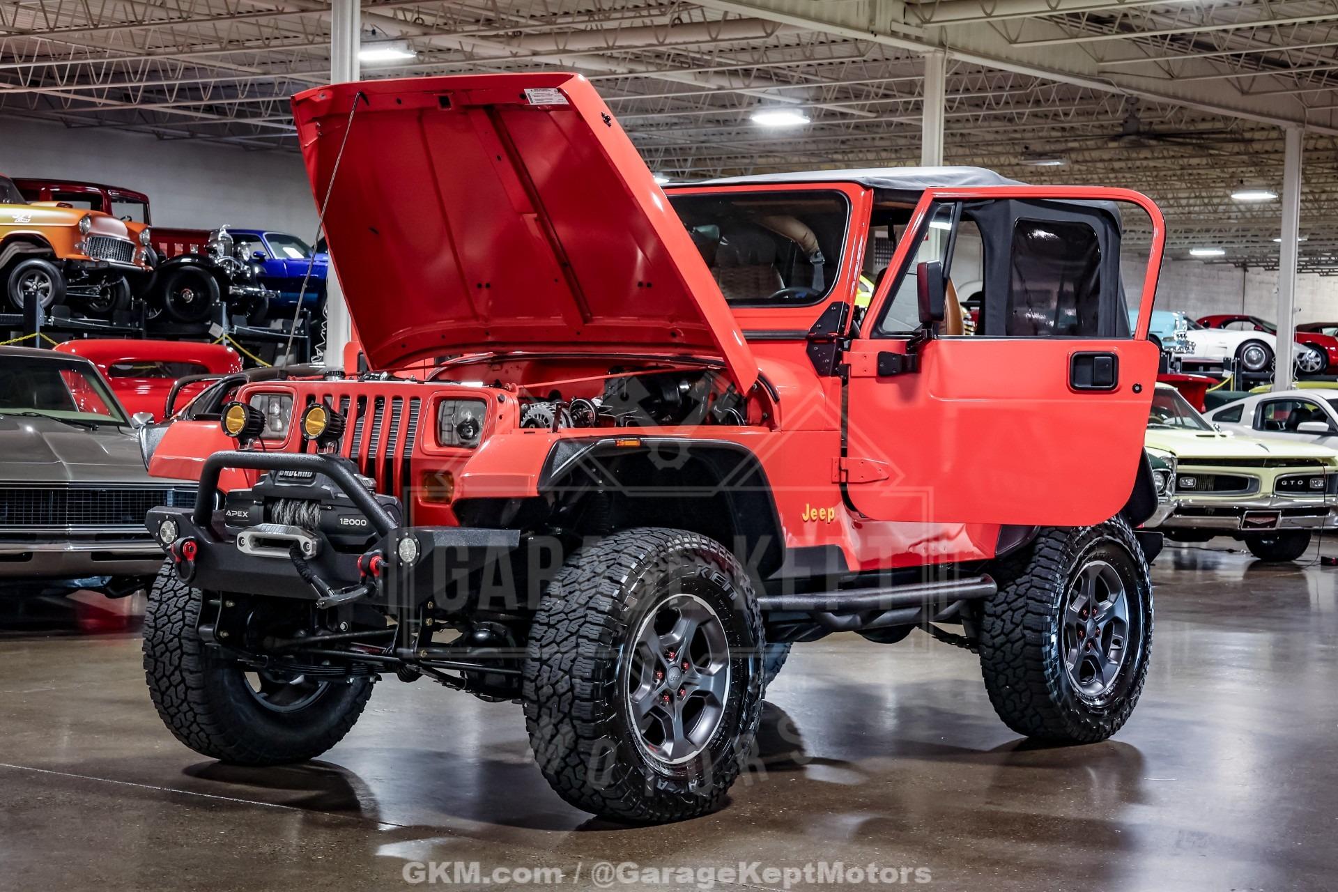 6.0L V8-Powered 1995 Jeep Wrangler Rio Grande