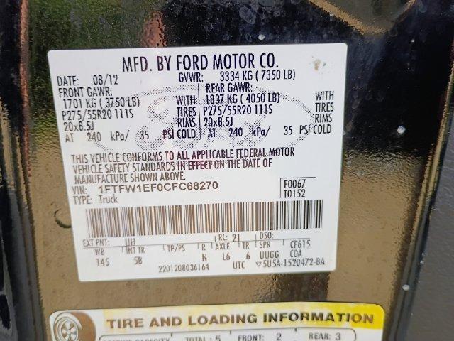 2012 Ford F-150 FX4