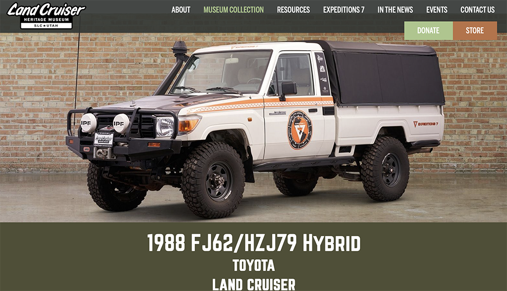 1989 Toyota Land Cruiser HZJ79/FJ62 Hybrid