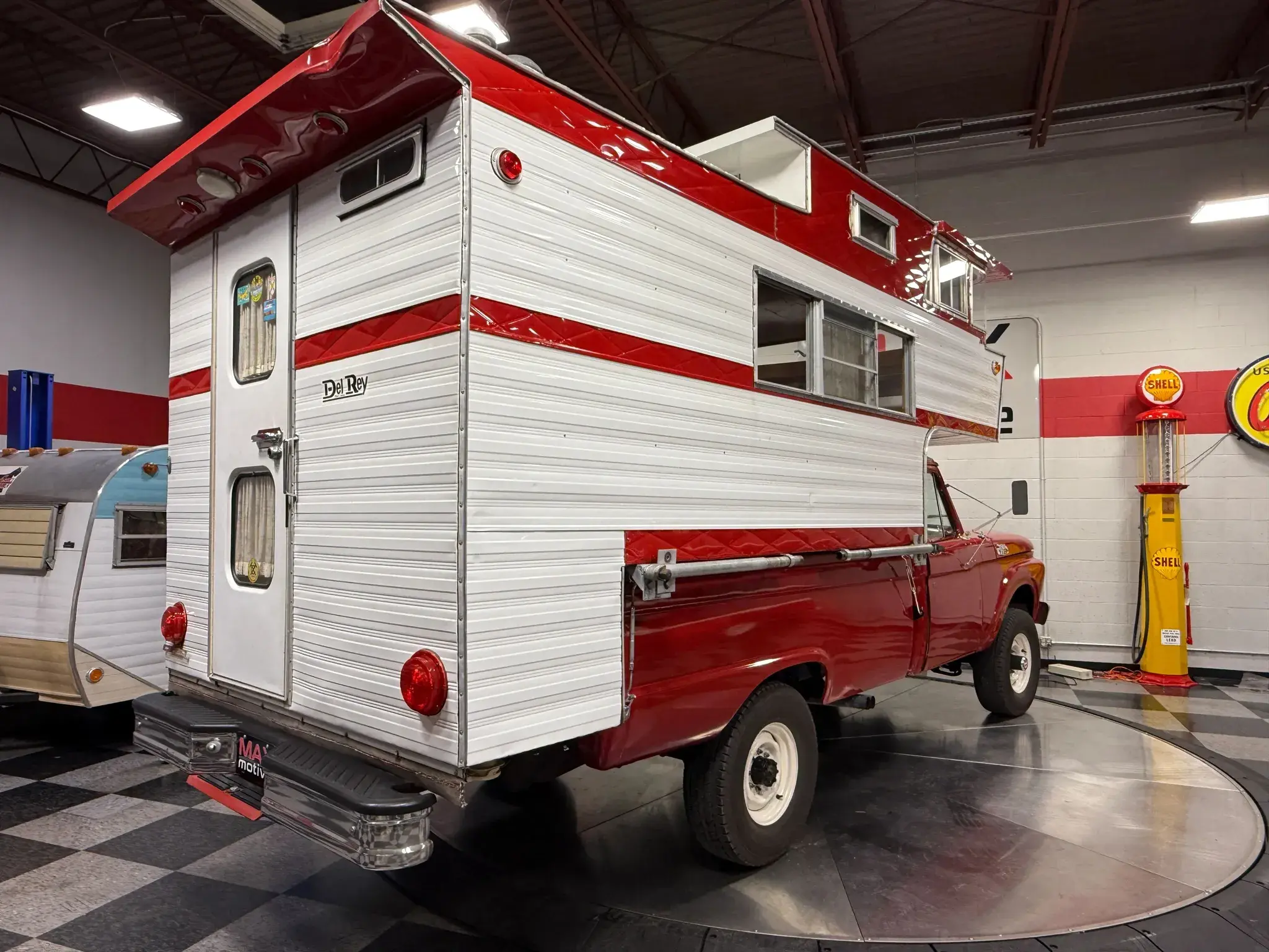 1963 Ford F250 Pickup & Camper