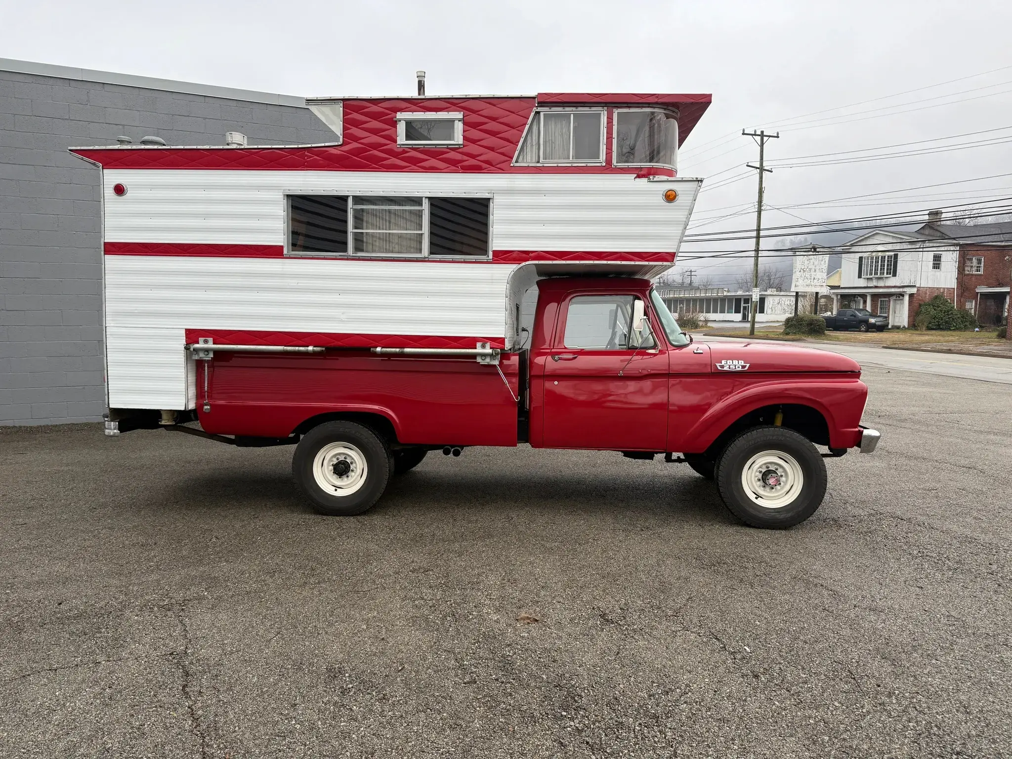 1963 Ford F250 Pickup & Camper