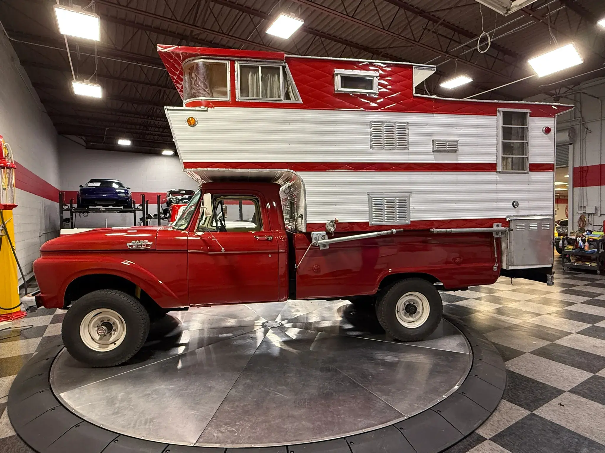 1963 Ford F250 Pickup & Camper