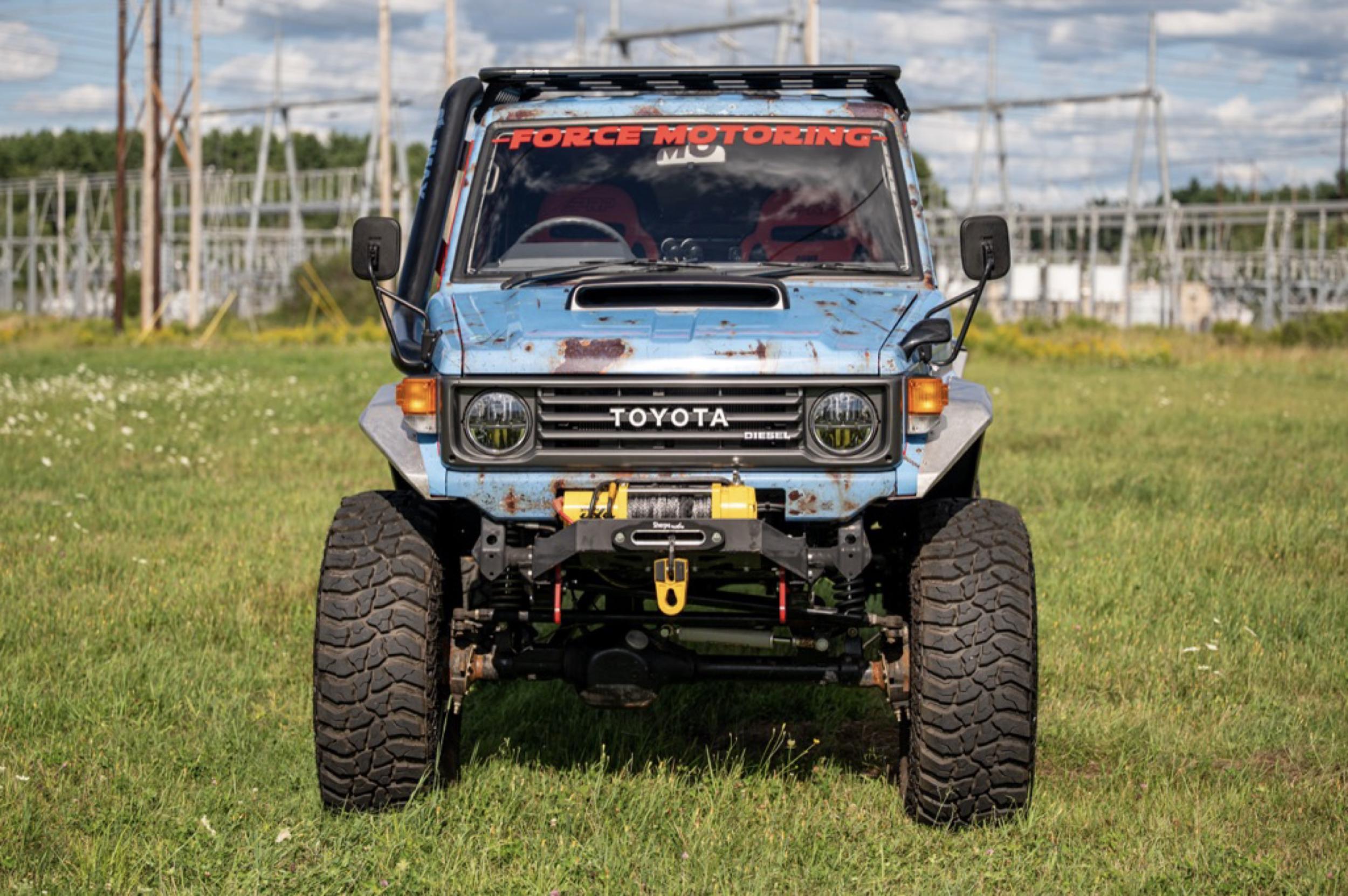 SEMA-Featured 1995 Toyota Land Cruiser HZJ75