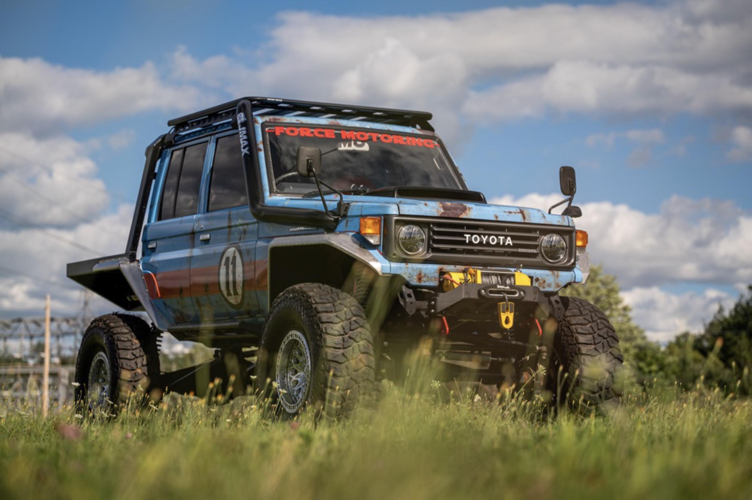 SEMA-Featured 1995 Toyota Land Cruiser HZJ75
