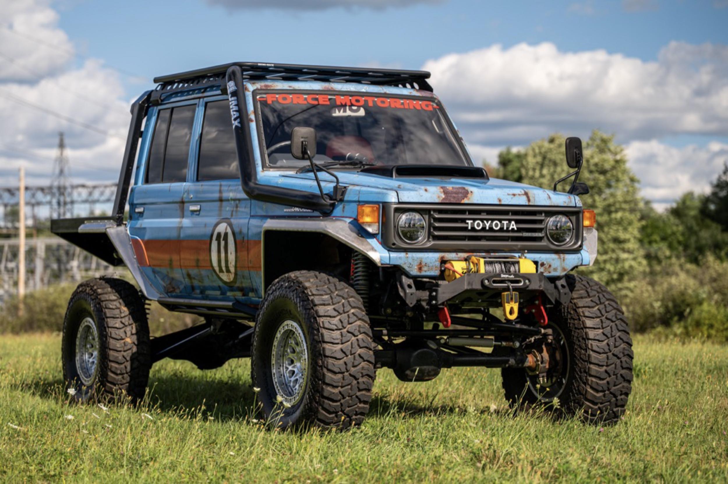 SEMA-Featured 1995 Toyota Land Cruiser HZJ75