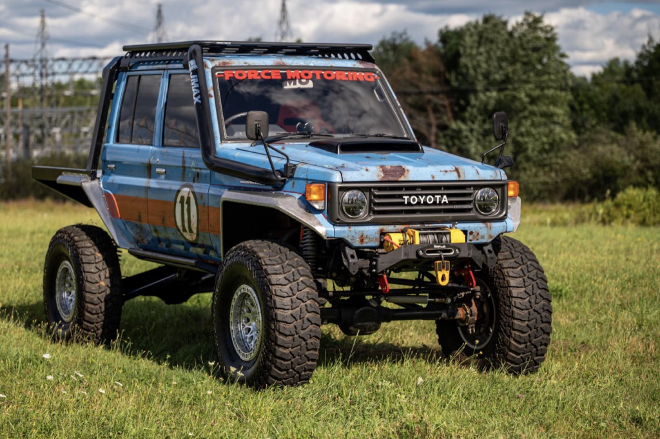SEMA-Featured 1995 Toyota Land Cruiser HZJ75
