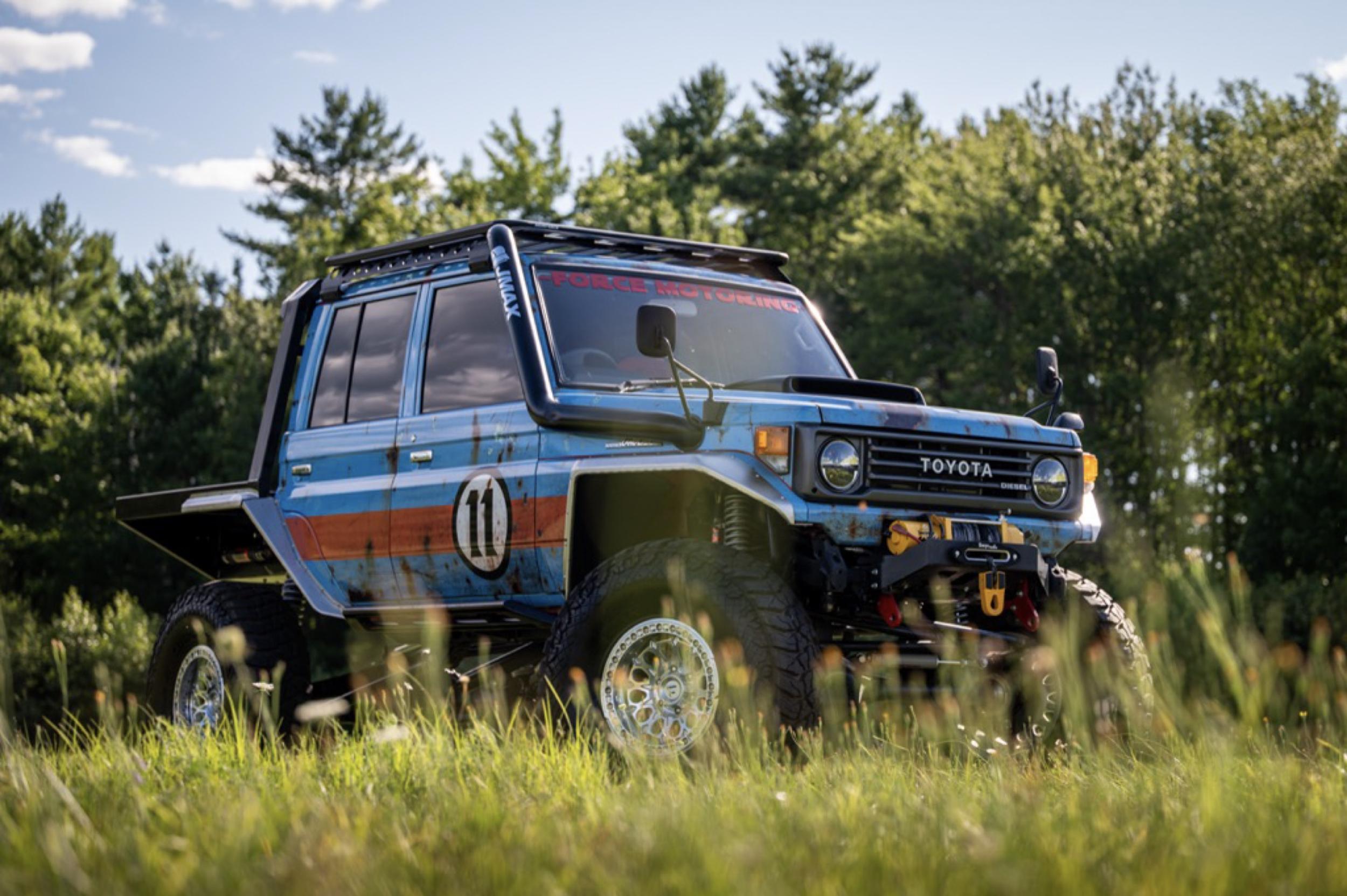 SEMA-Featured 1995 Toyota Land Cruiser HZJ75