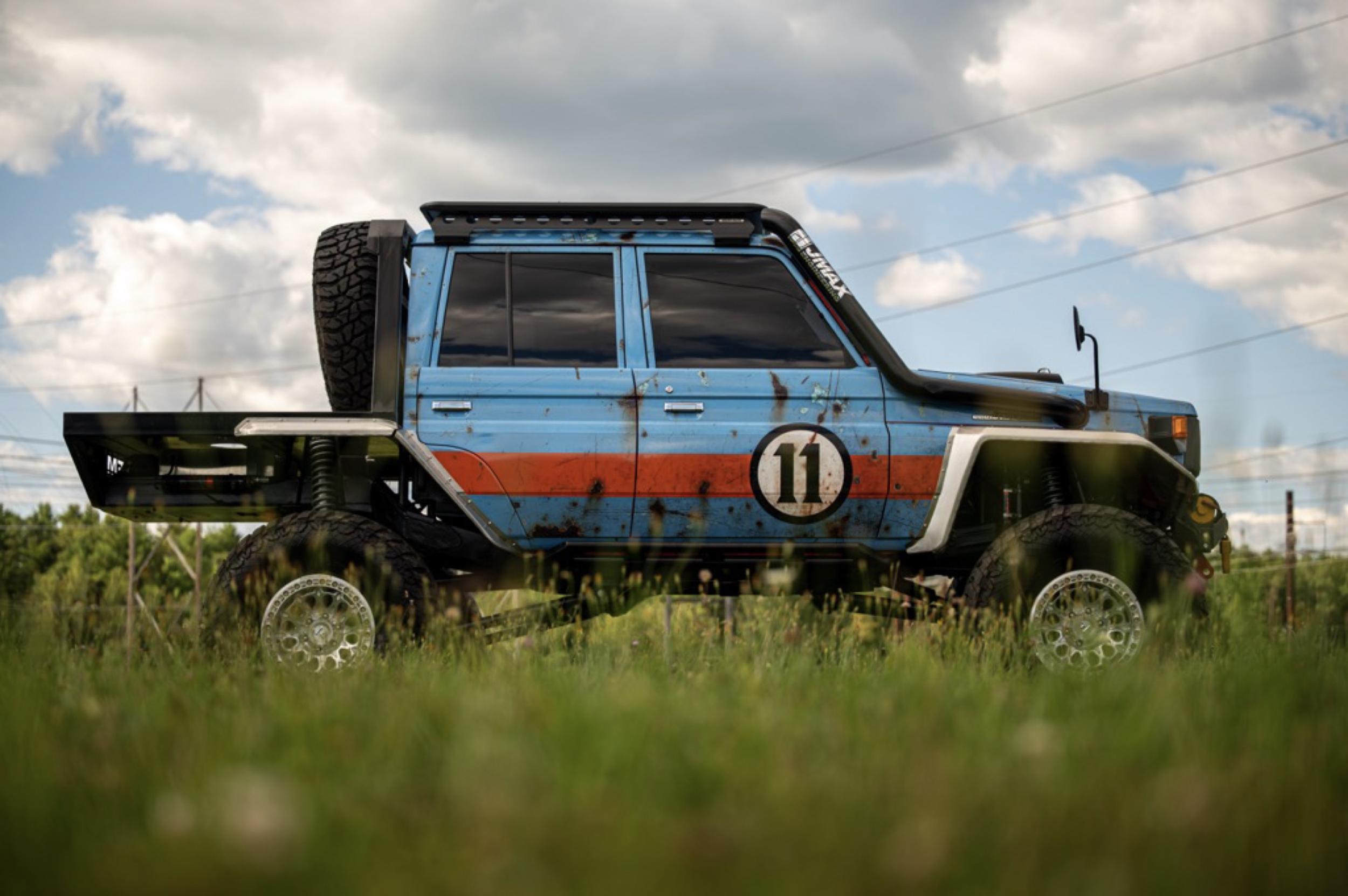 SEMA-Featured 1995 Toyota Land Cruiser HZJ75