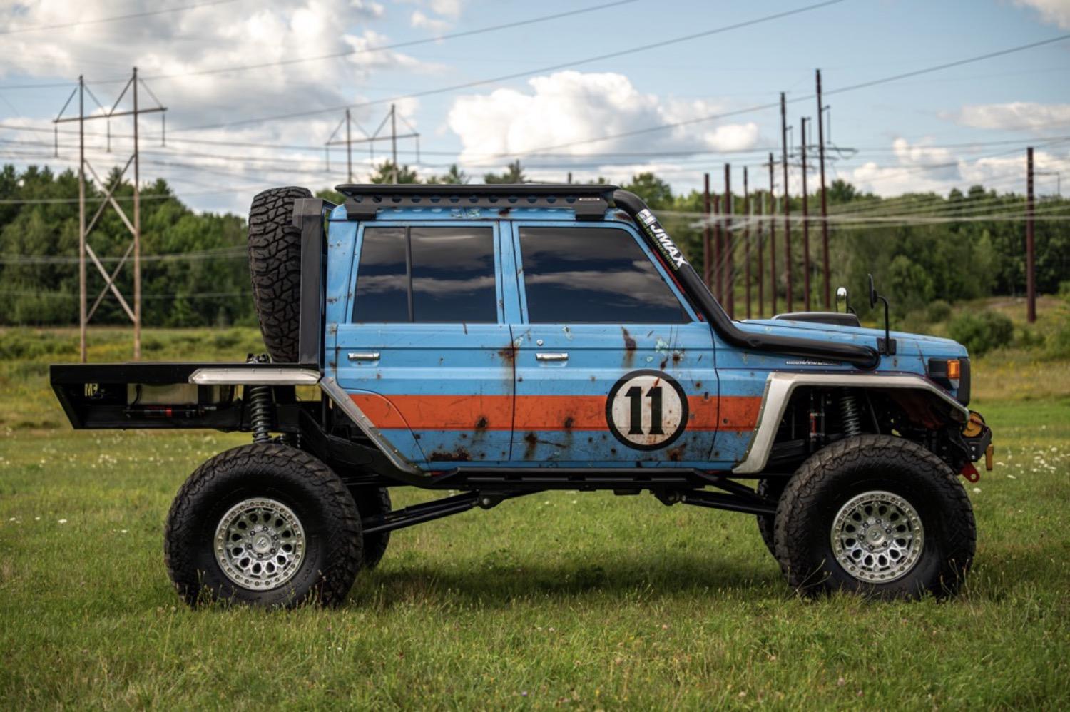 SEMA-Featured 1995 Toyota Land Cruiser HZJ75