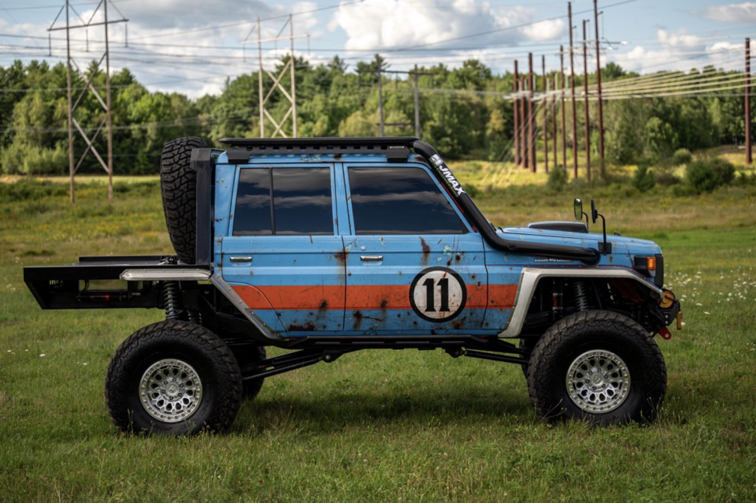 SEMA-Featured 1995 Toyota Land Cruiser HZJ75