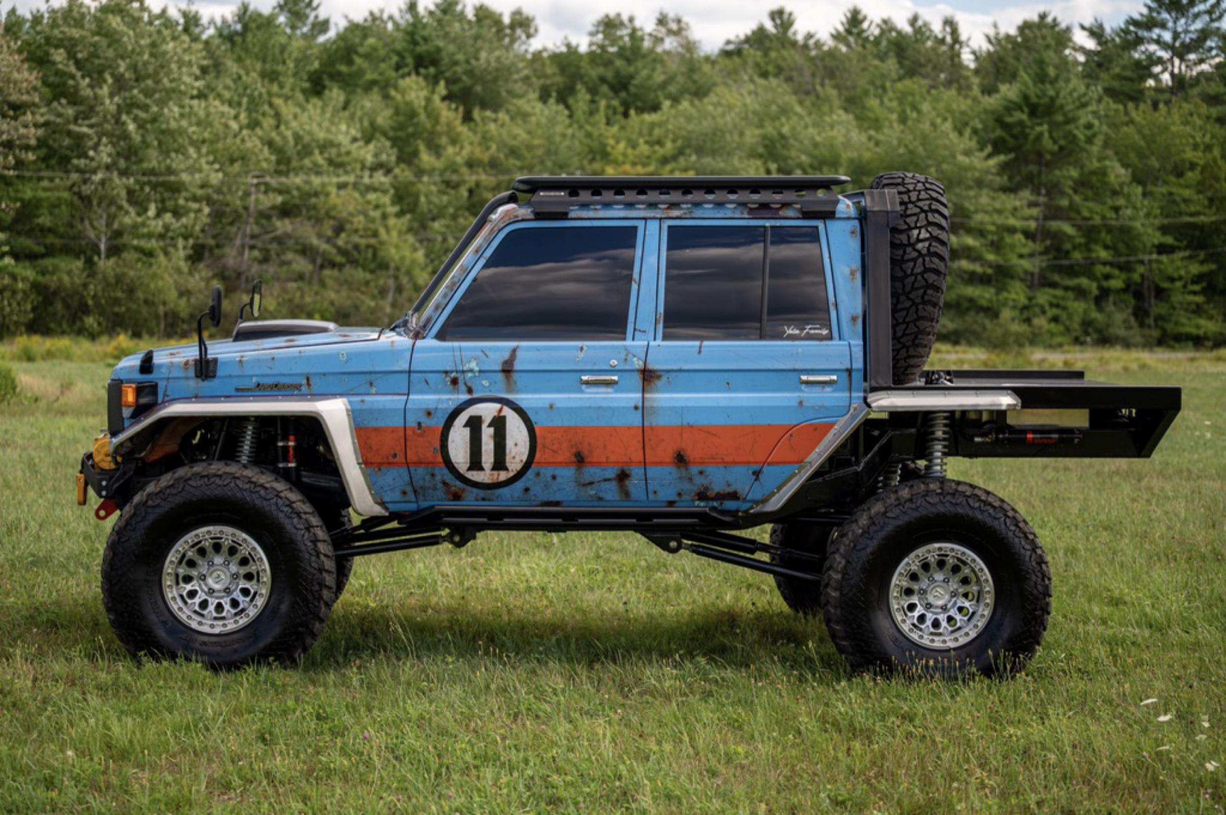 SEMA-Featured 1995 Toyota Land Cruiser HZJ75