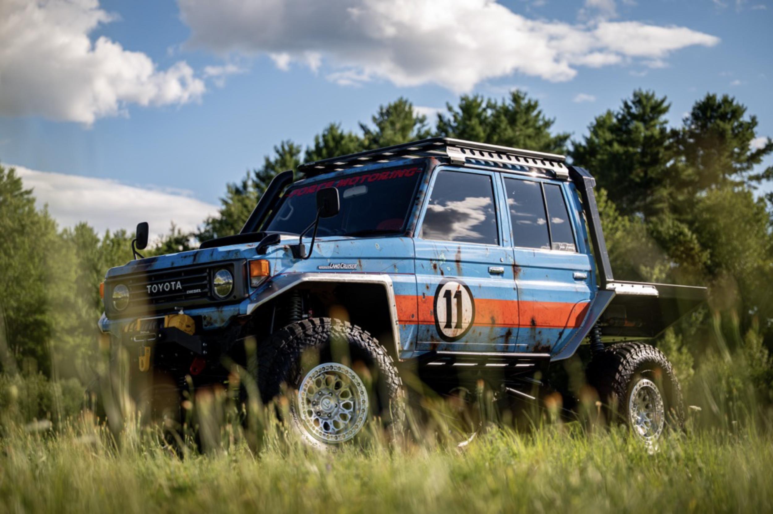 SEMA-Featured 1995 Toyota Land Cruiser HZJ75