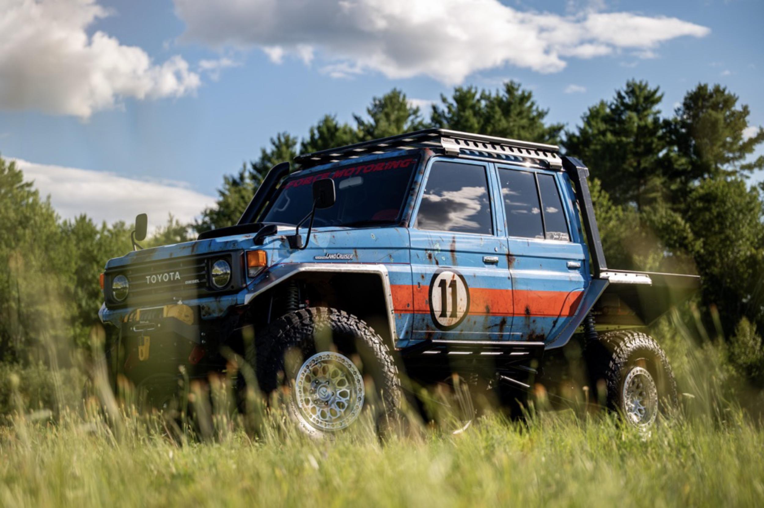 SEMA-Featured 1995 Toyota Land Cruiser HZJ75