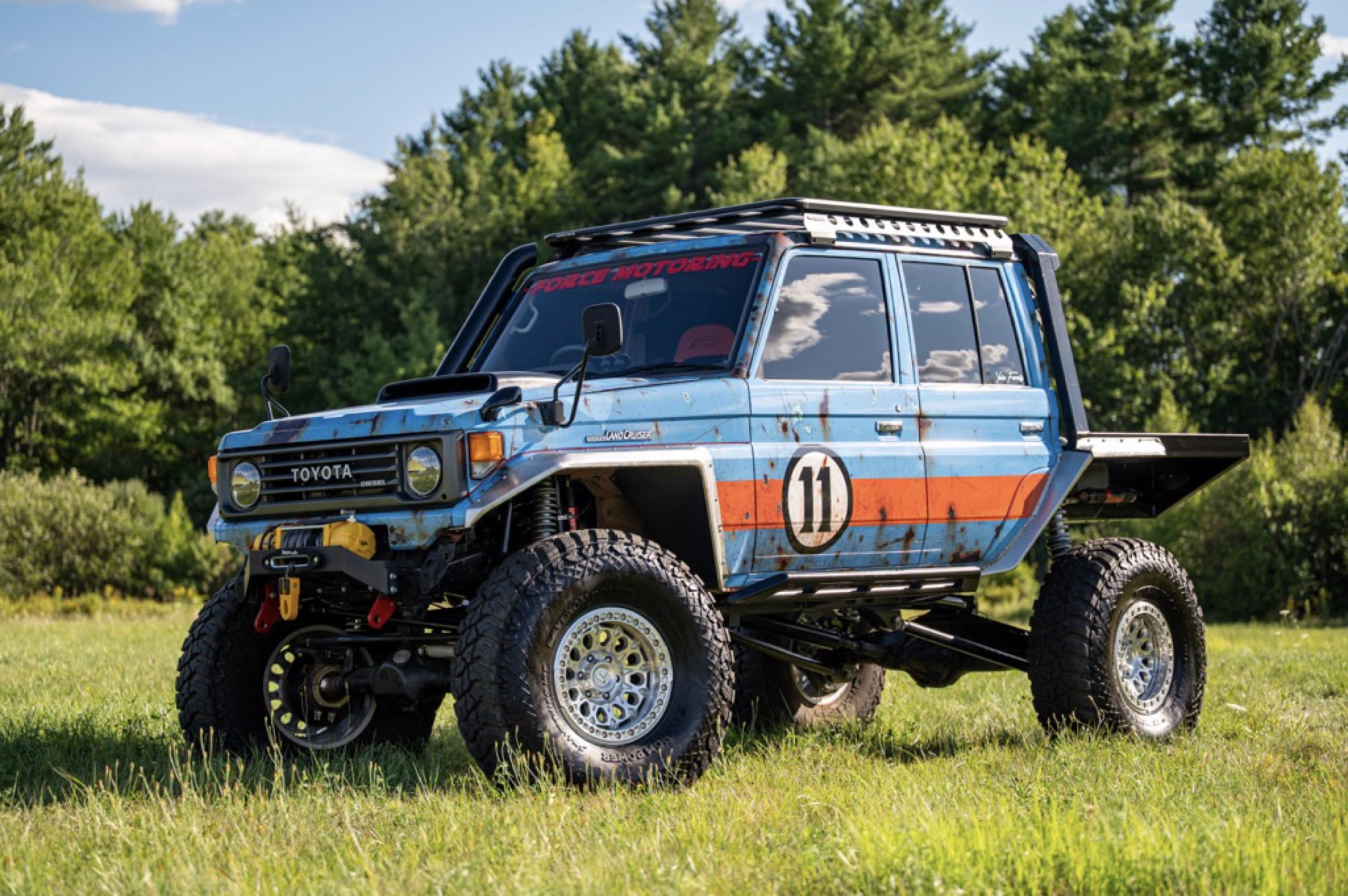 SEMA-Featured 1995 Toyota Land Cruiser HZJ75
