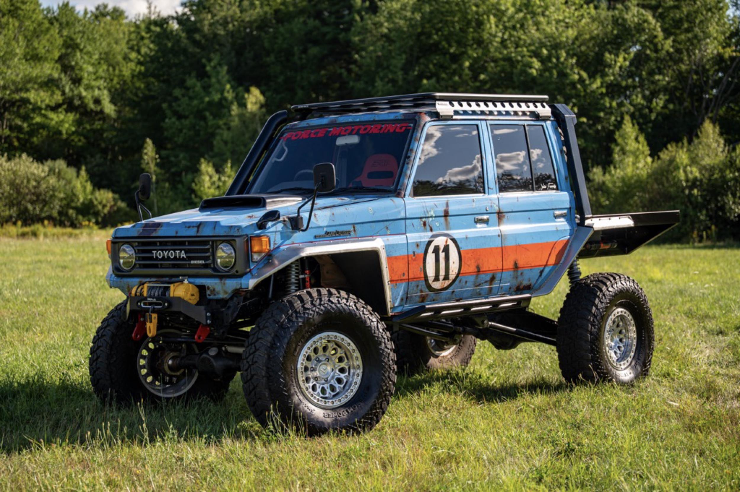 SEMA-Featured 1995 Toyota Land Cruiser HZJ75