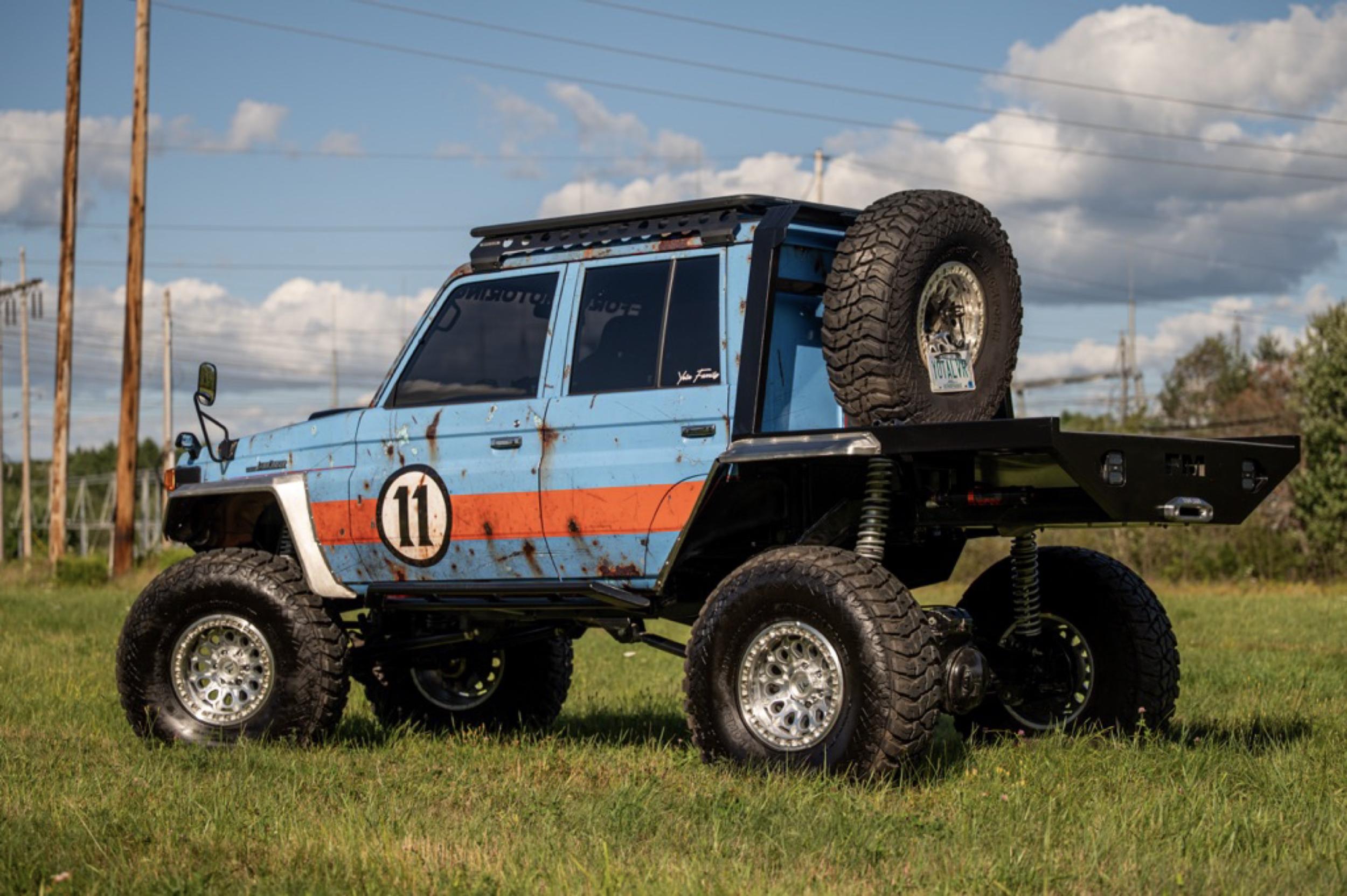 SEMA-Featured 1995 Toyota Land Cruiser HZJ75