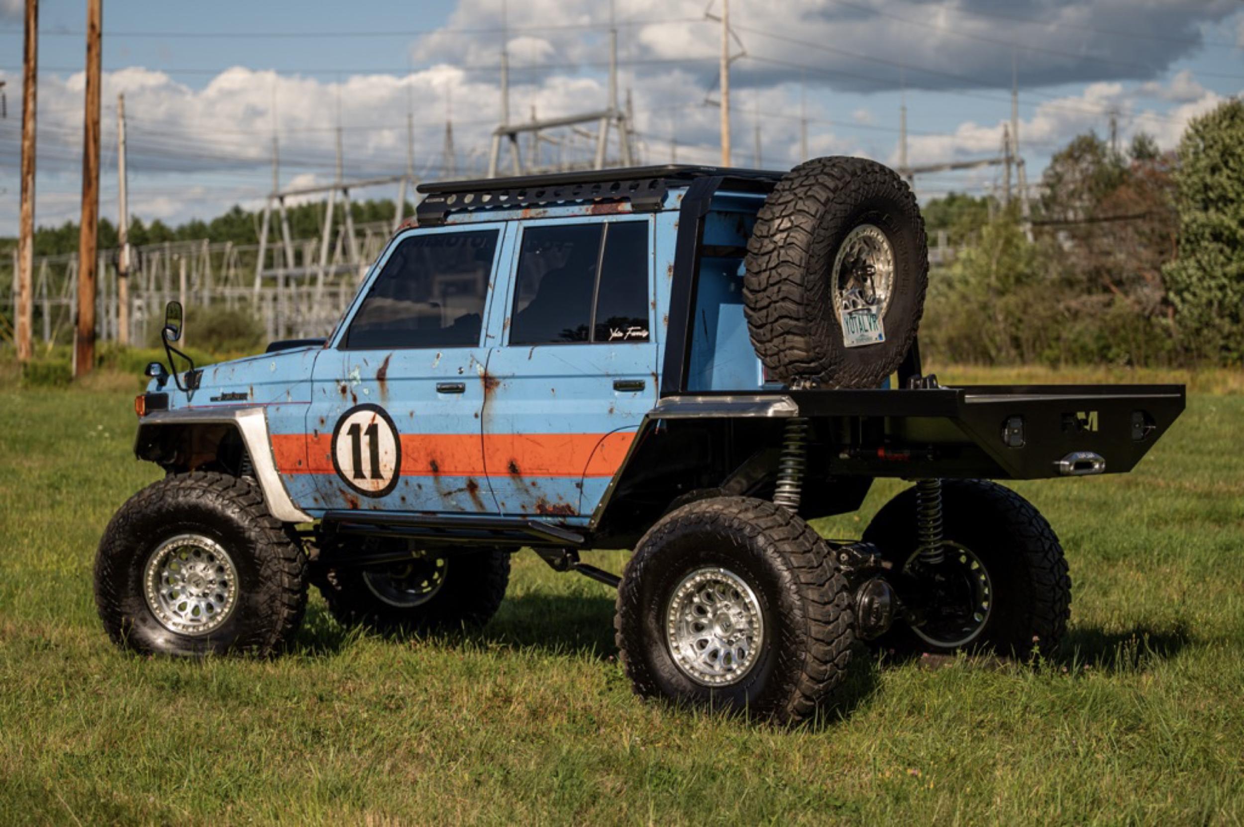 SEMA-Featured 1995 Toyota Land Cruiser HZJ75
