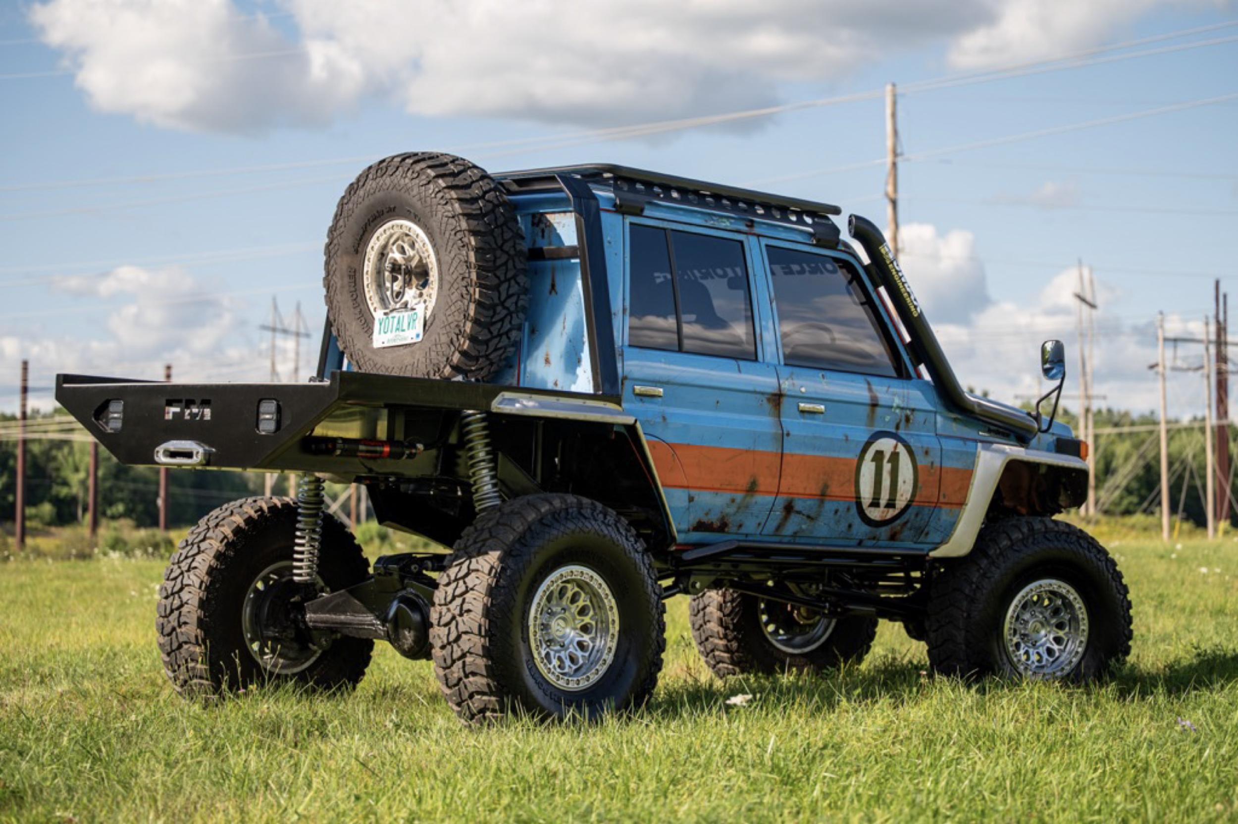SEMA-Featured 1995 Toyota Land Cruiser HZJ75