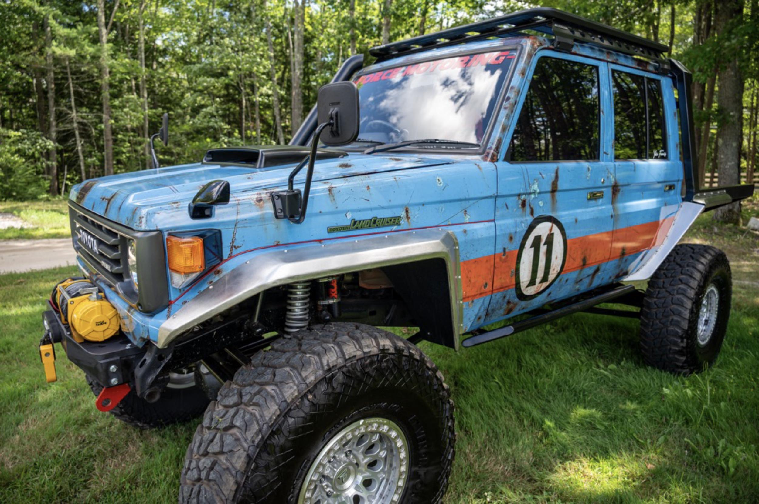 SEMA-Featured 1995 Toyota Land Cruiser HZJ75