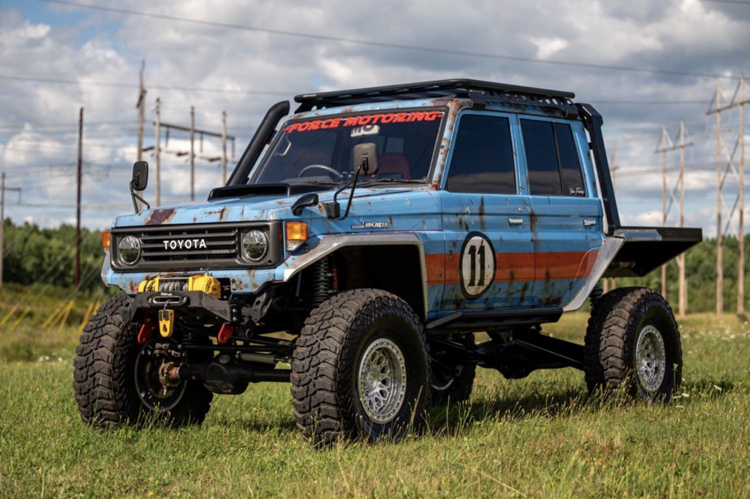 SEMA-Featured 1995 Toyota Land Cruiser HZJ75