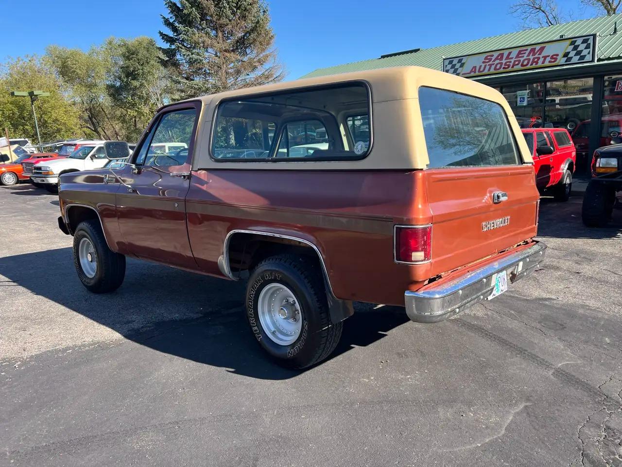 1977 Chevrolet K5 Blazer Custom Deluxe